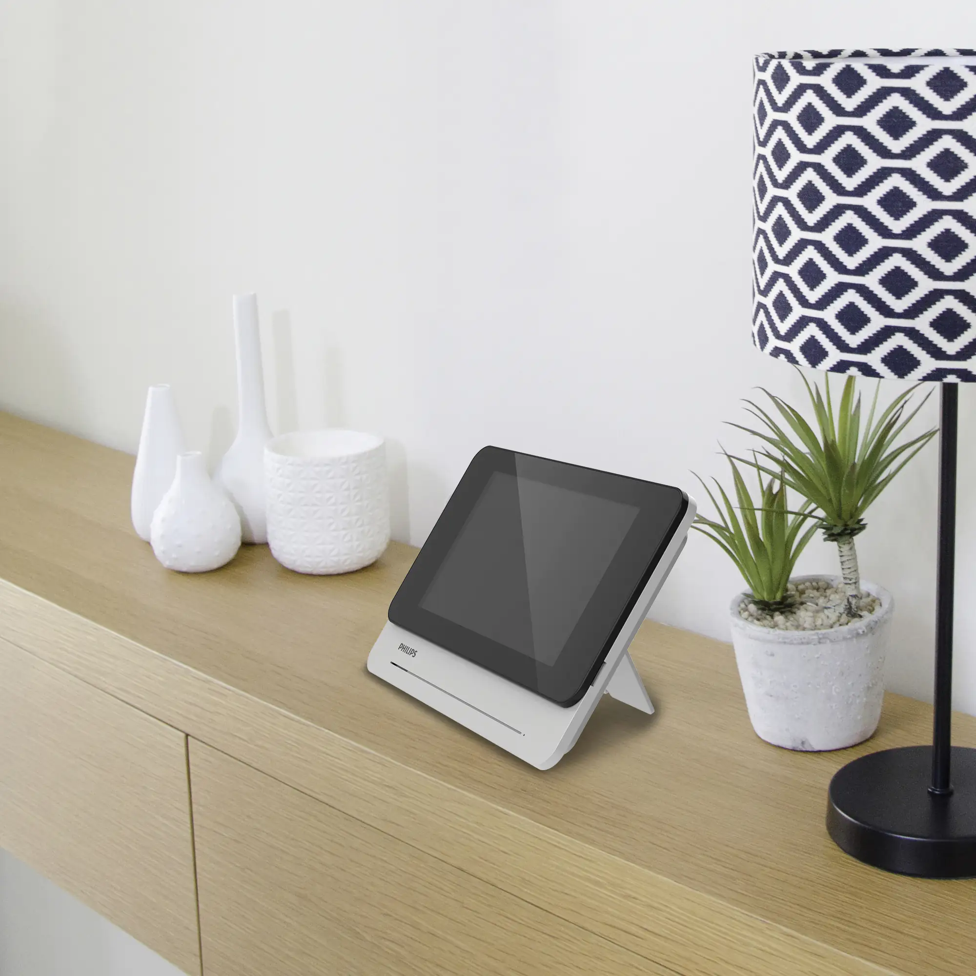 Philips Türsprechanlage WelcomeEye Wireless Video-Türsprechanlage, 7 Zoll Touchscreen
