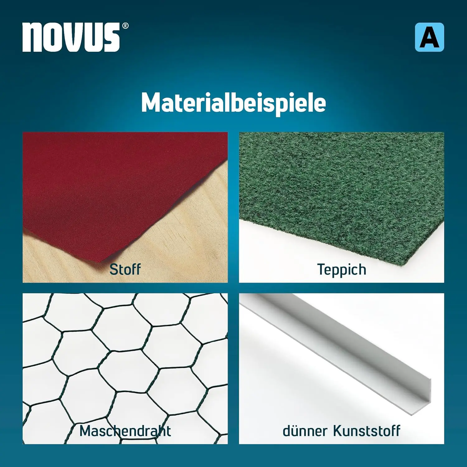 Novus Feindrahtklammern Typ A 6 mm 800 Stück 