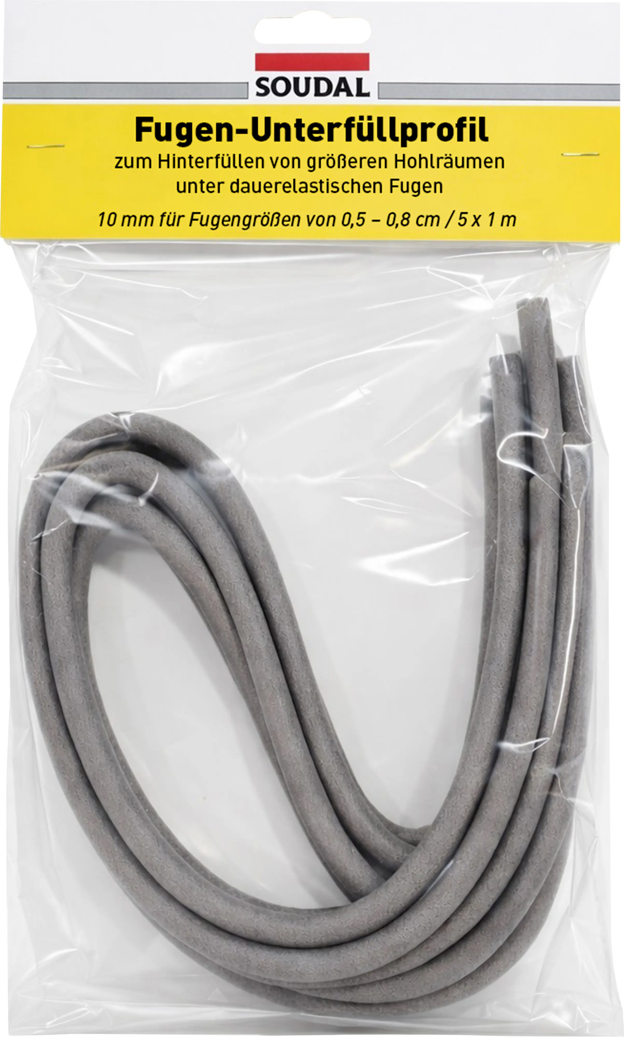 Soudal Fugenfüllprofil grau Ø 1 cm x 5 m