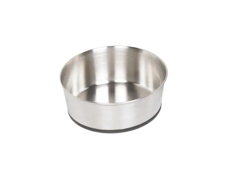 Nobby Edelstahlnapf Heavy rutschfest 13,5 cm 500 ml