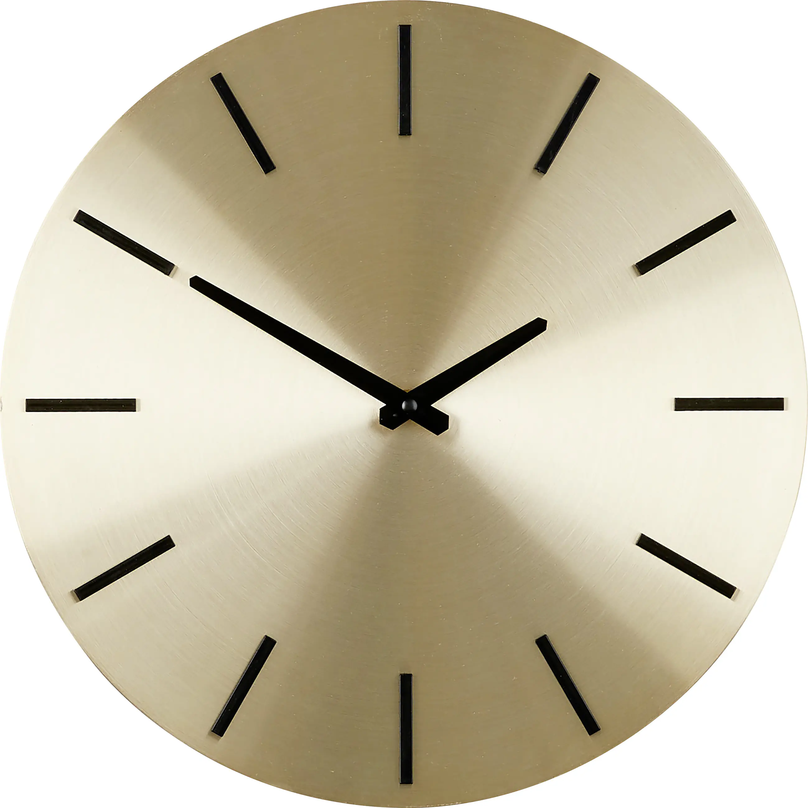 Mica Wanduhr Brixen gold Aluminium Ø 35,5 cm