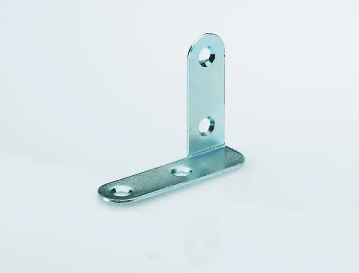 Hettich Winkelblech rechts verzinkt 40 x 10 x 30 mm