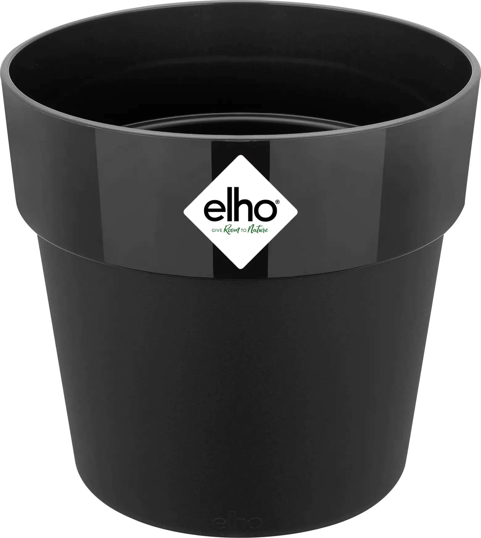 Elho Pflanztopf b.for original Ø 11 x 10 cm lebhaft schwarz