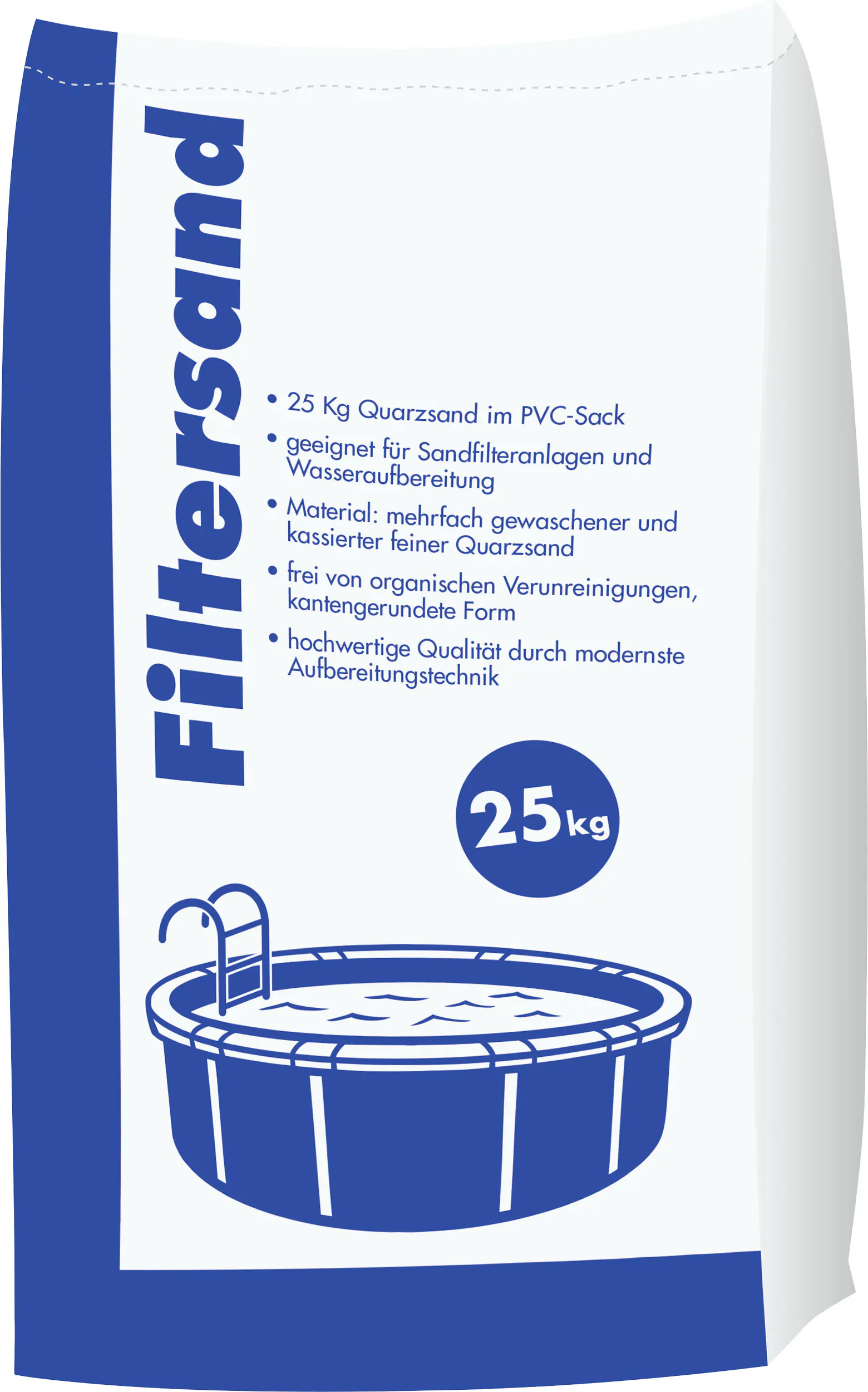 Hamann Mercatus Filtersand 0,4-0,8 mm 25 kg