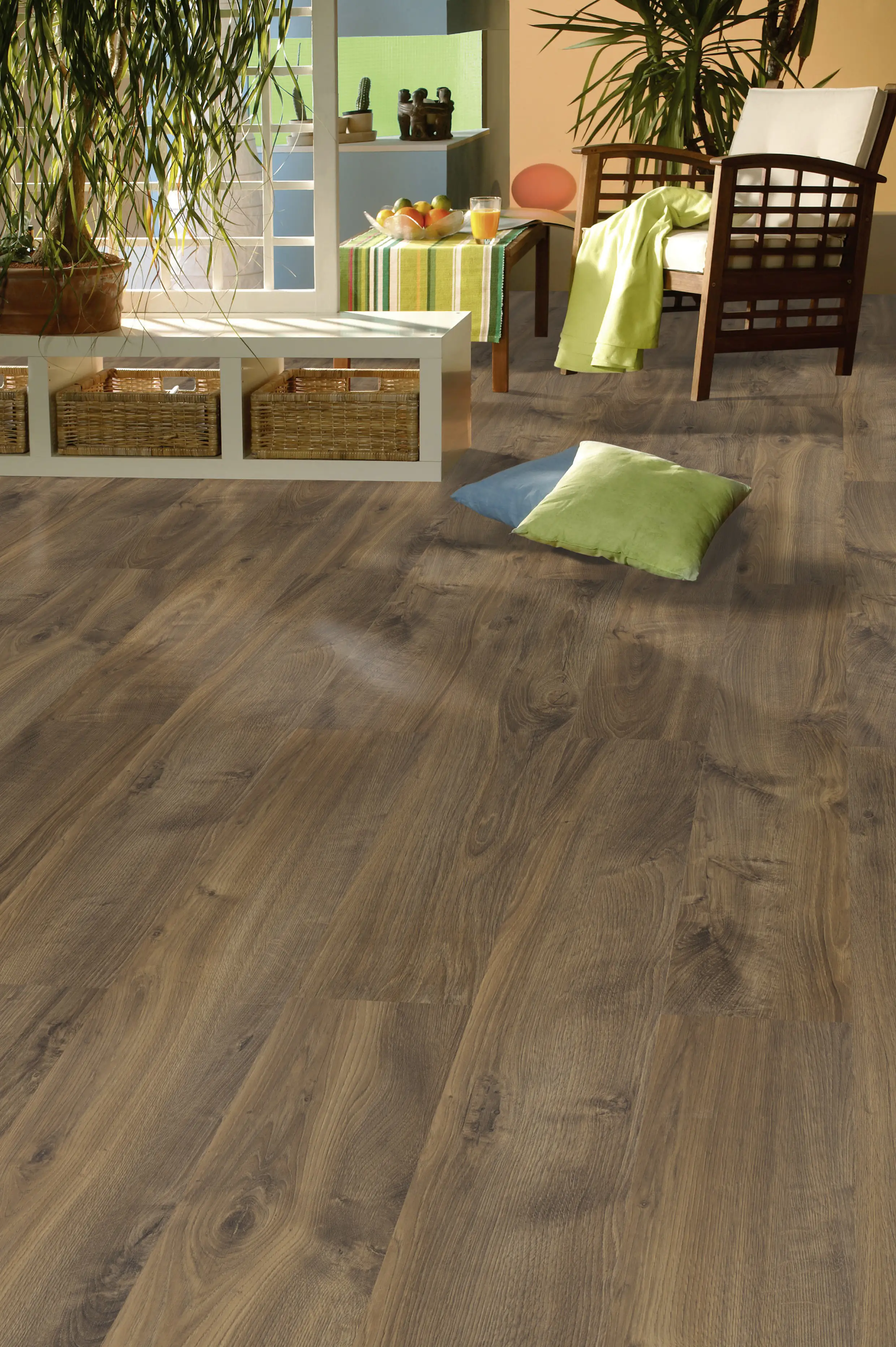 Classen Laminat Edition 7 128,6 x 19,4 cm 7 mm Eiche Avana braun