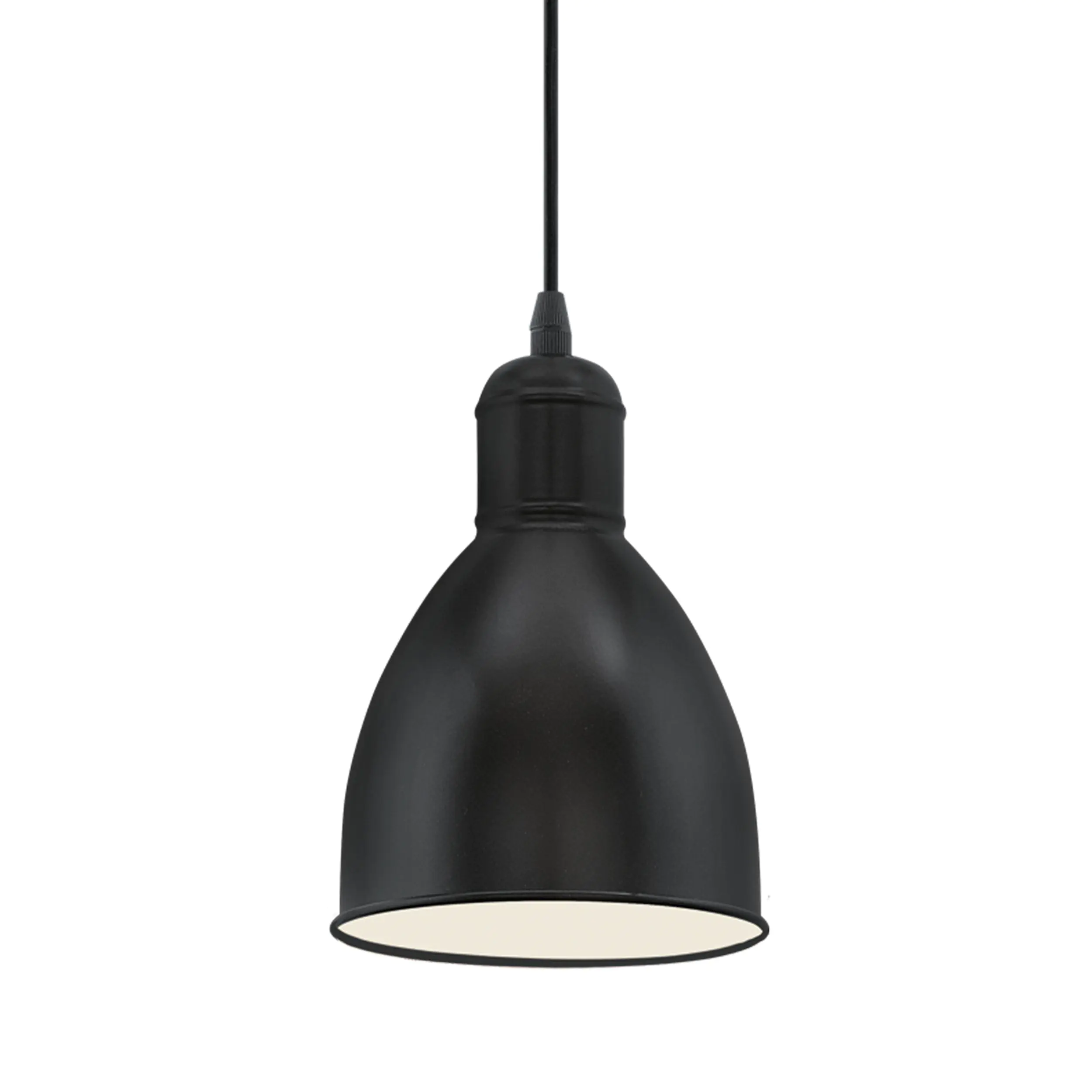 Eglo Pendelleuchte Priddy schwarz Ø 15,5 cm E27