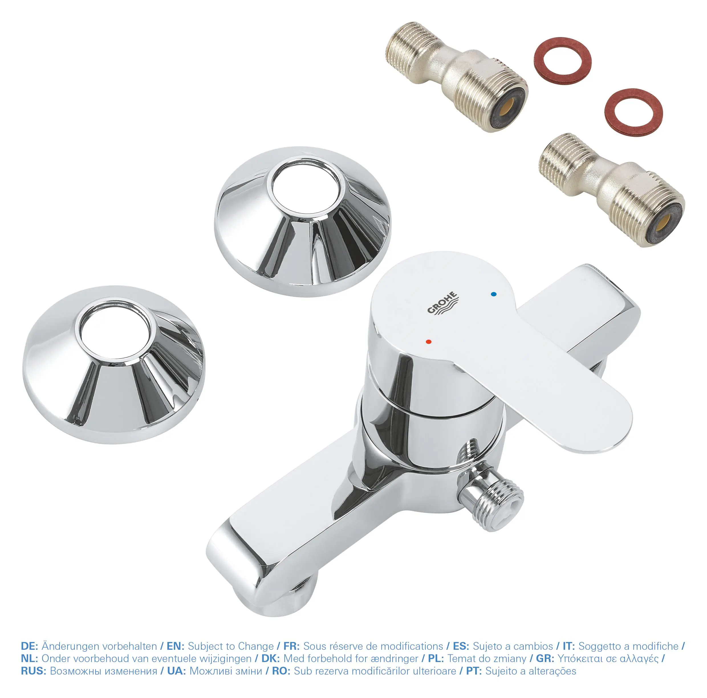 Grohe Duscharmatur Edge verchromt