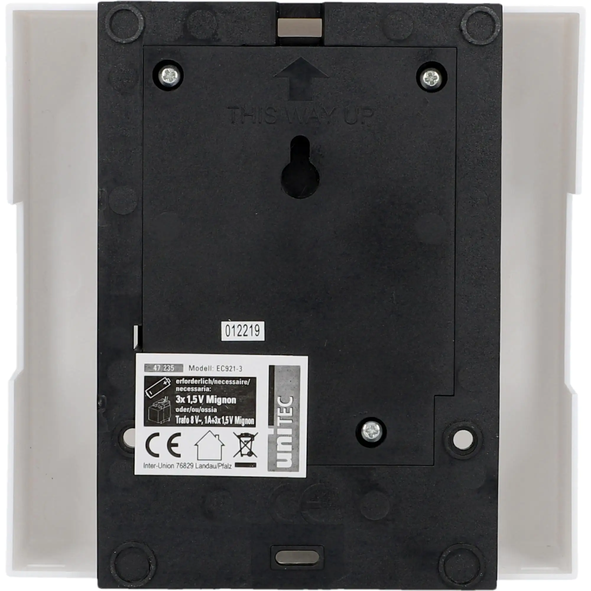Unitec Dreiklang-Gong Turino batteriebetrieb
