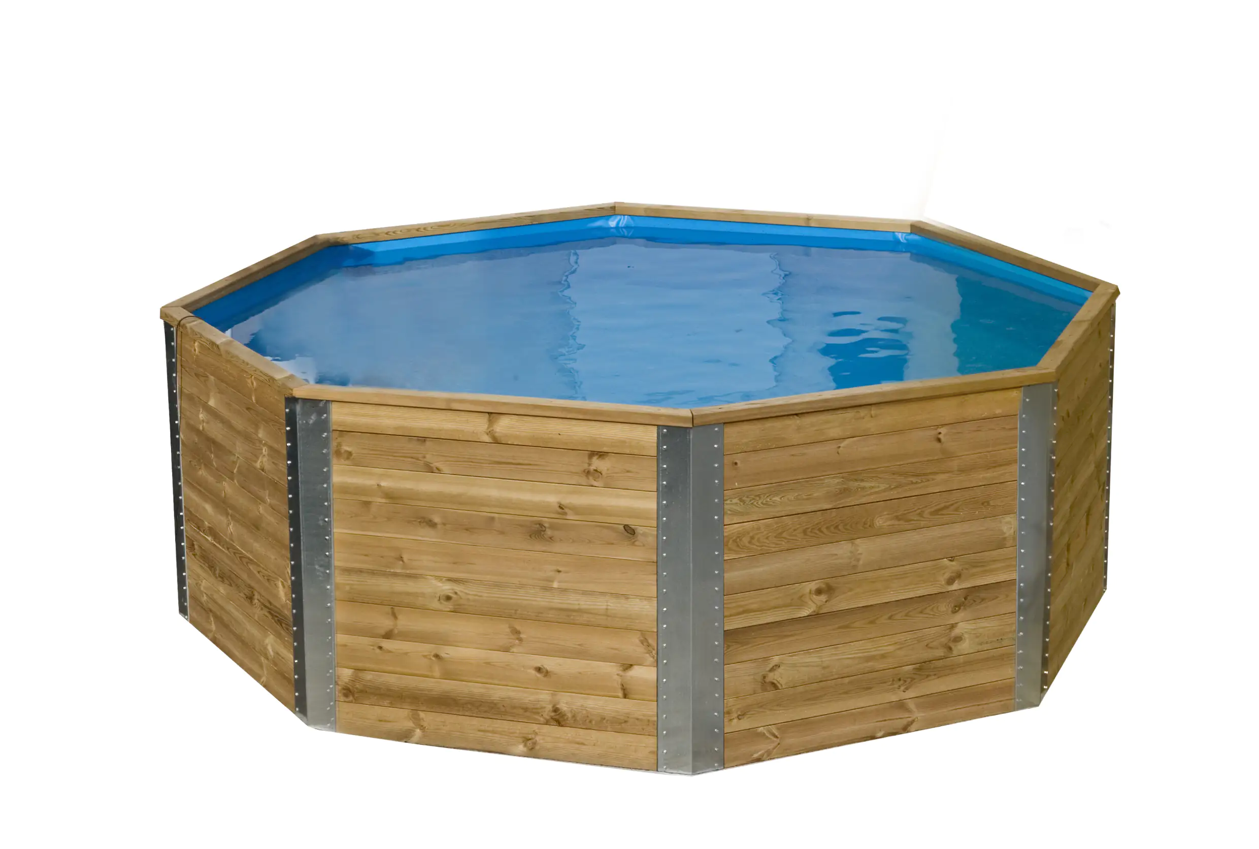 Weka Massivholzpool-Set Antigua Ø 325 x 116 cm inkl. Filteranlage