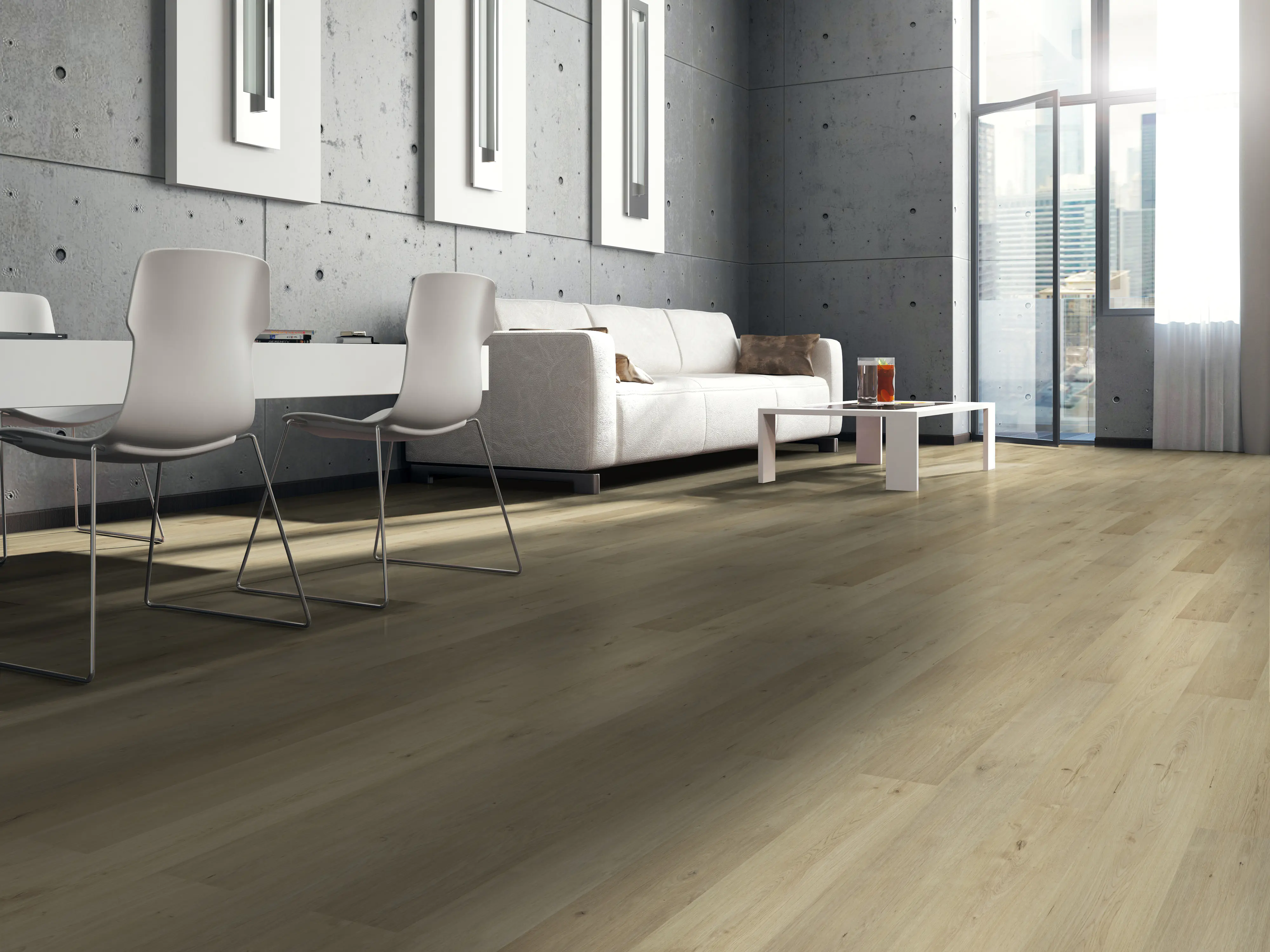 Classen Laminat Megaloc Aquaprotect 128,5 x 19,2 cm 8 mm Eiche Sombra