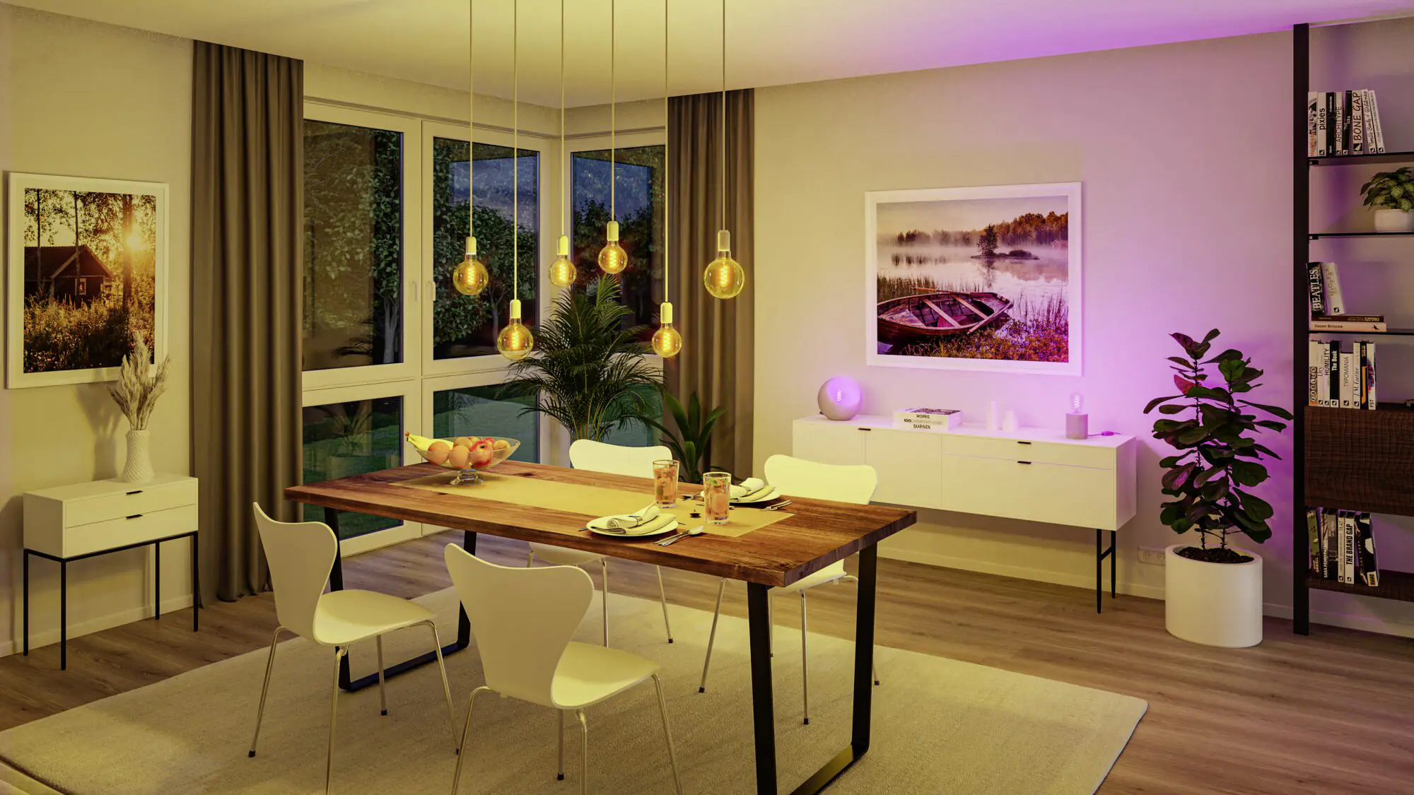 Paulmann LED Leuchtmittel ZigBee Globe 125 E27 6,3 W RGBW