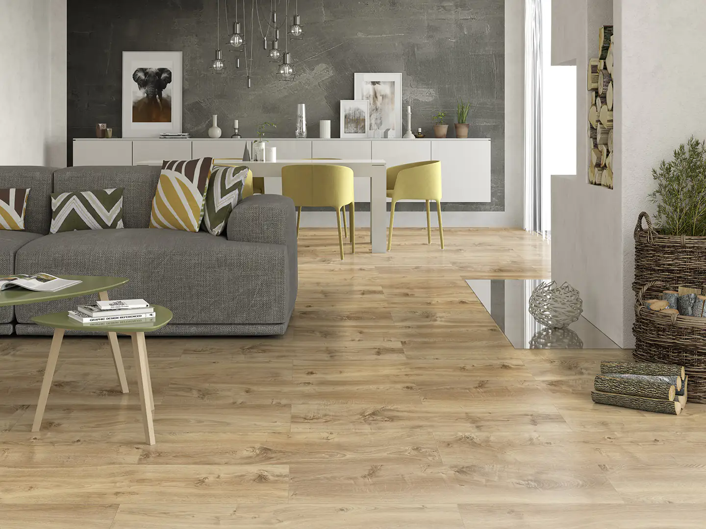 Classen Laminat Eiche Avana Landhausdiele inkl. 2 mm Trittschall