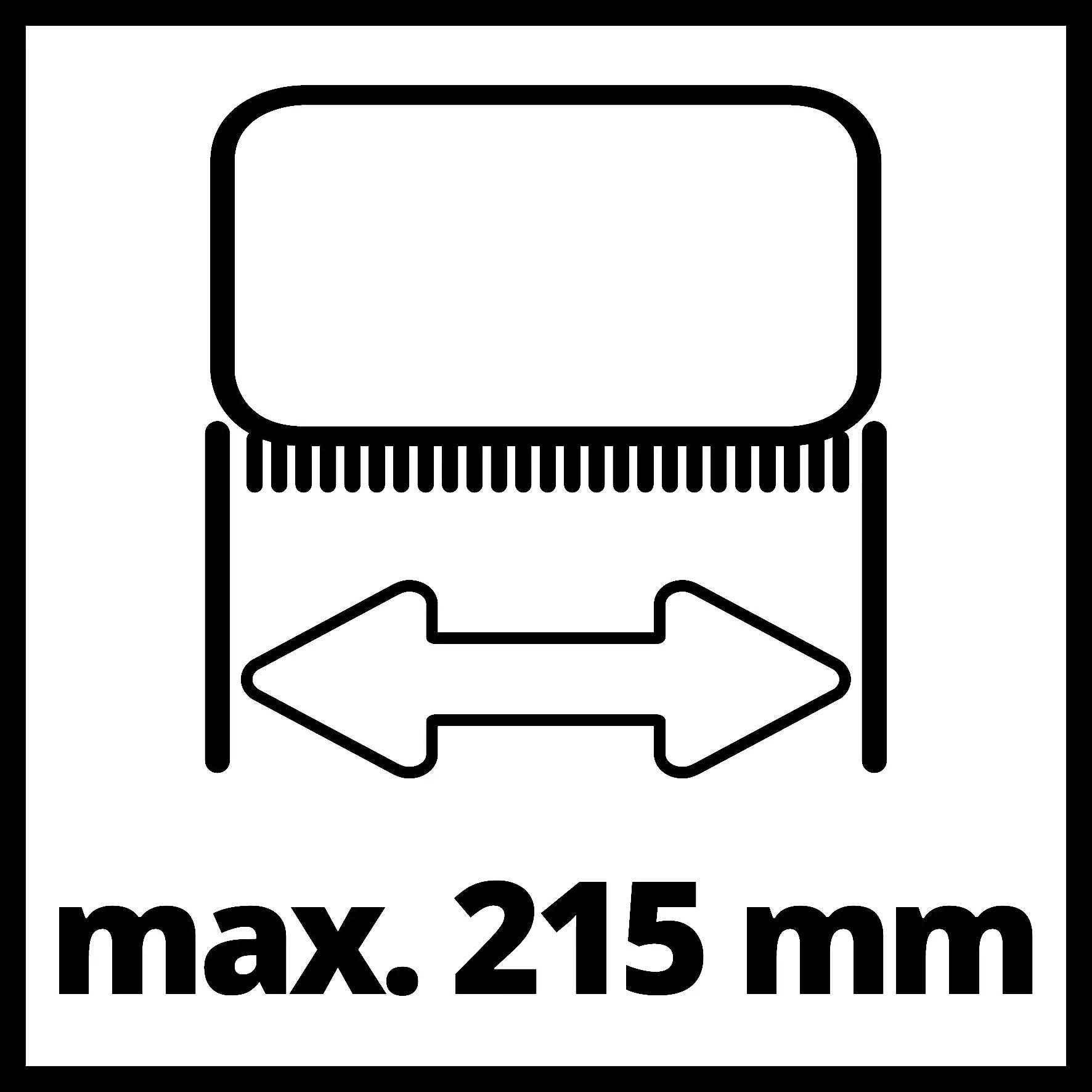 Einhell Akku Oberflächenbürste PICOBELLA 18/215 21,5 cm Arbeitsbreite