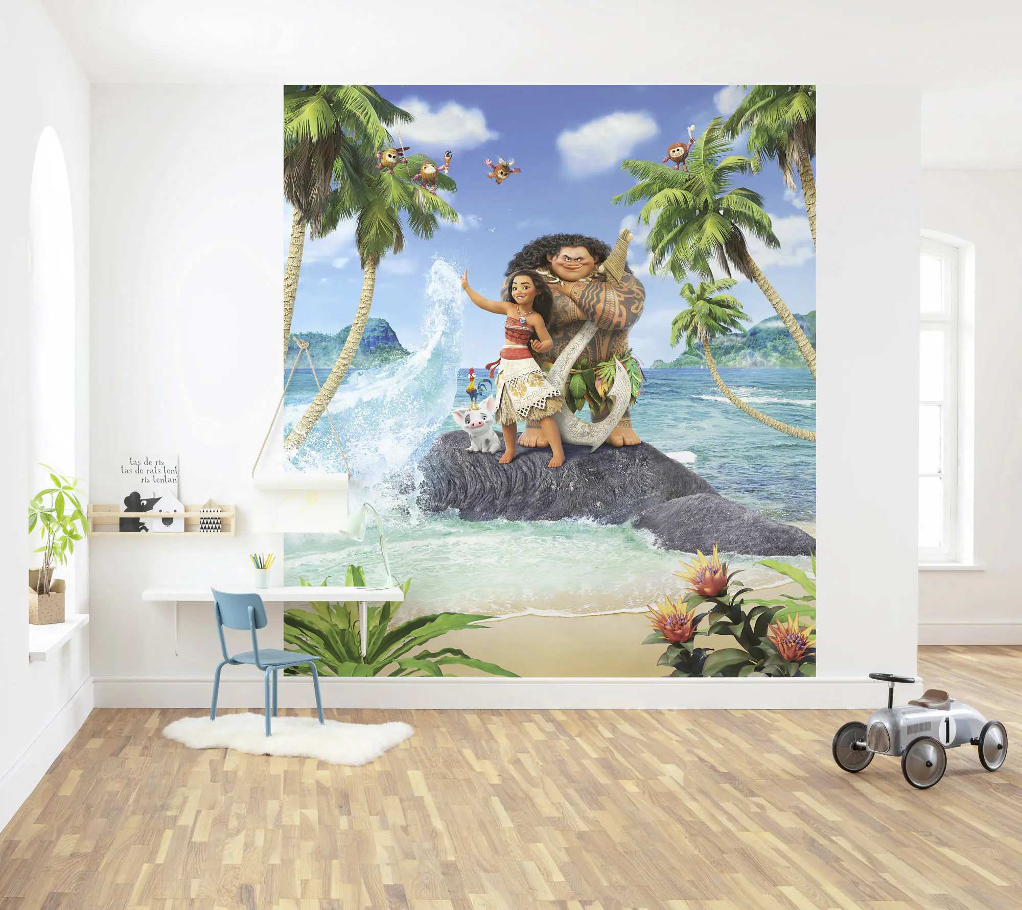 Komar Vlies Fototapete Moana Beach 250 x 280 cm 