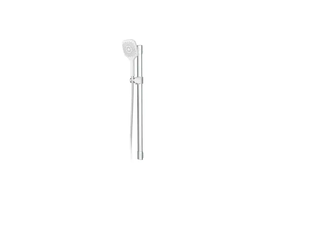 Primaster Brausegarnitur 3 Strahlarten Water Flow chrom-weiß 68 cm