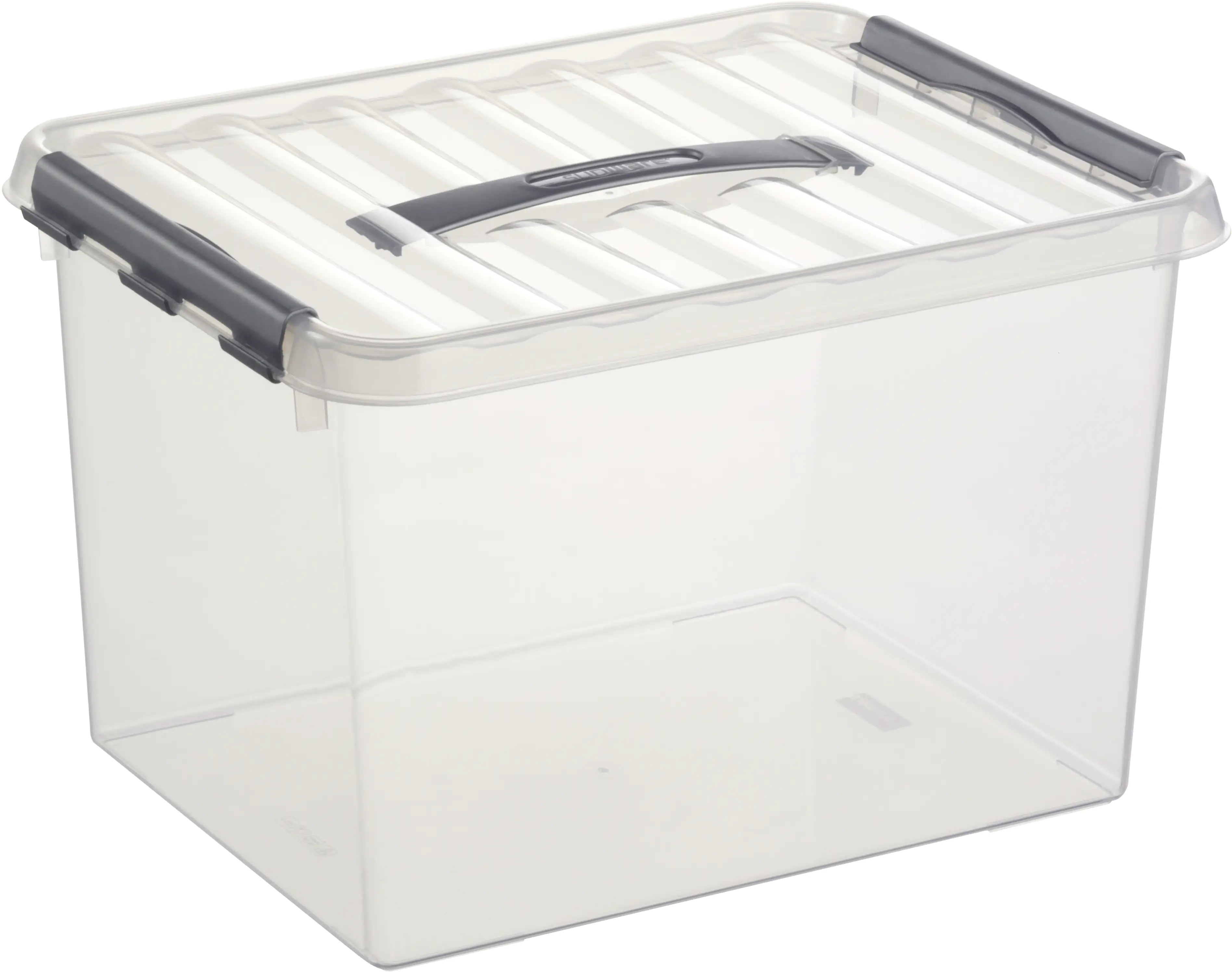 Sunware Aufbewahrungsbox Q-Line mit Deckel 40 x 30 cm 22 L transparent