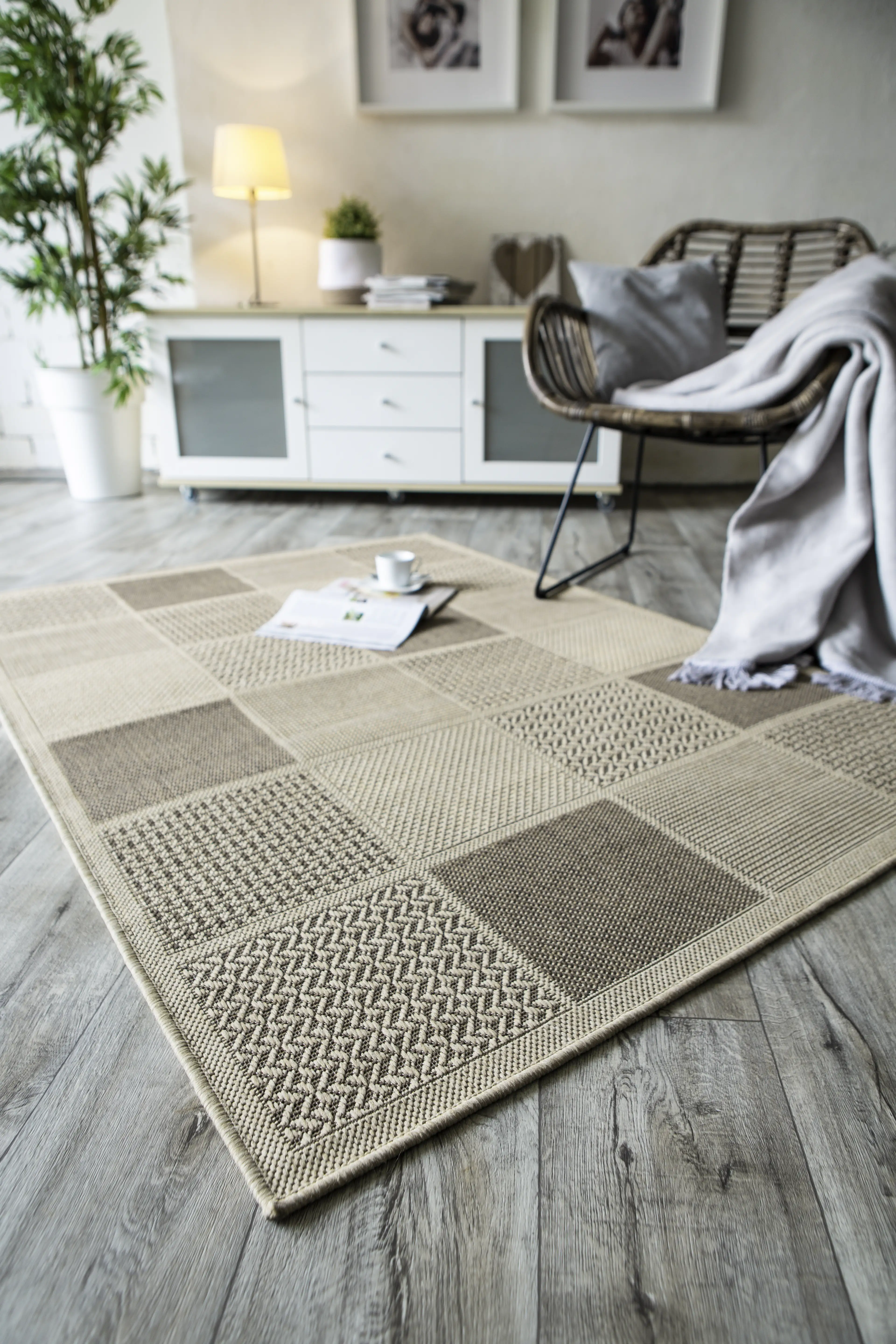 Andiamo Teppich Utah beige, 80 x 150 cm