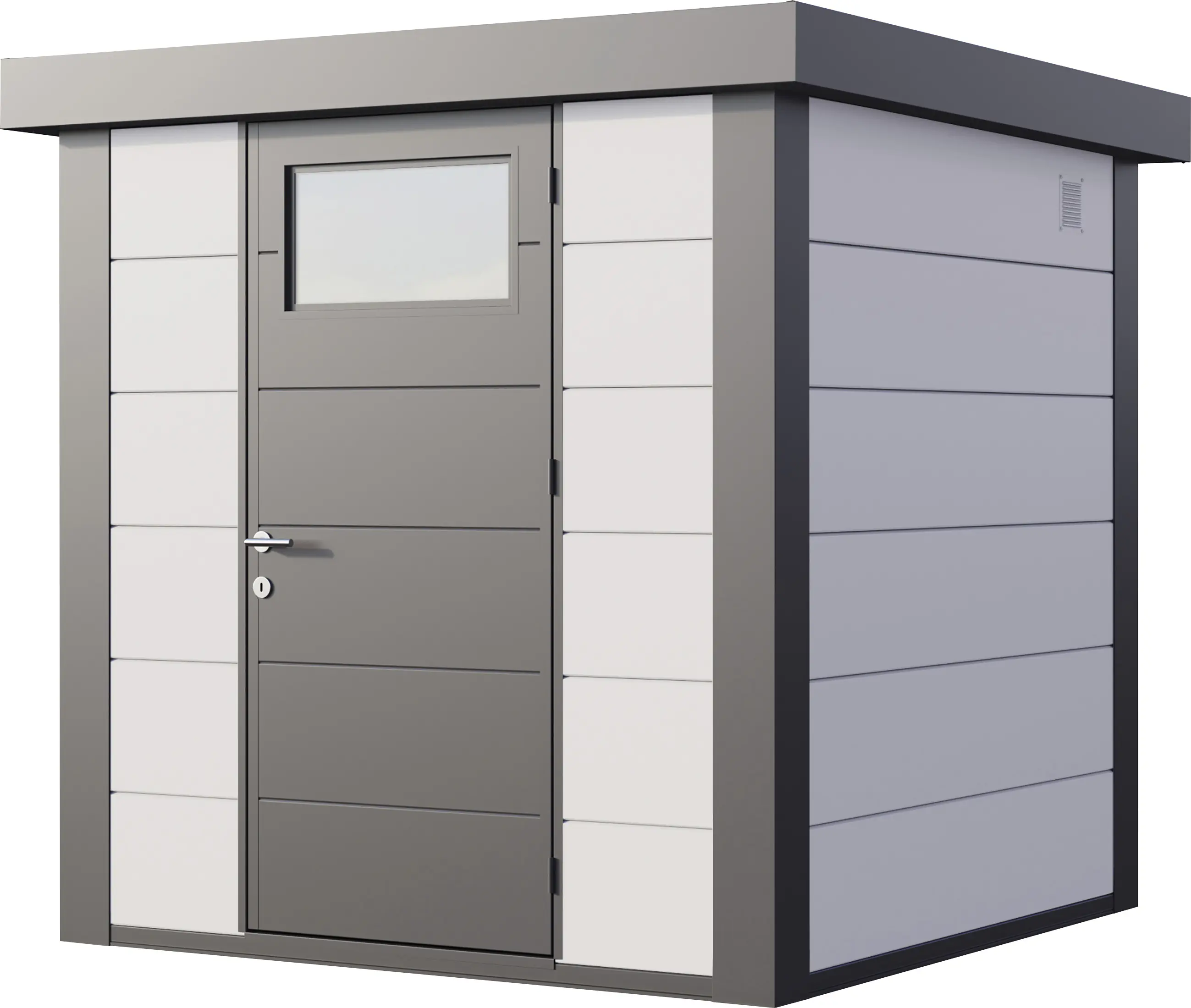 Telluria Gerätehaus Classico 2121 weiß 208 x 208 cm