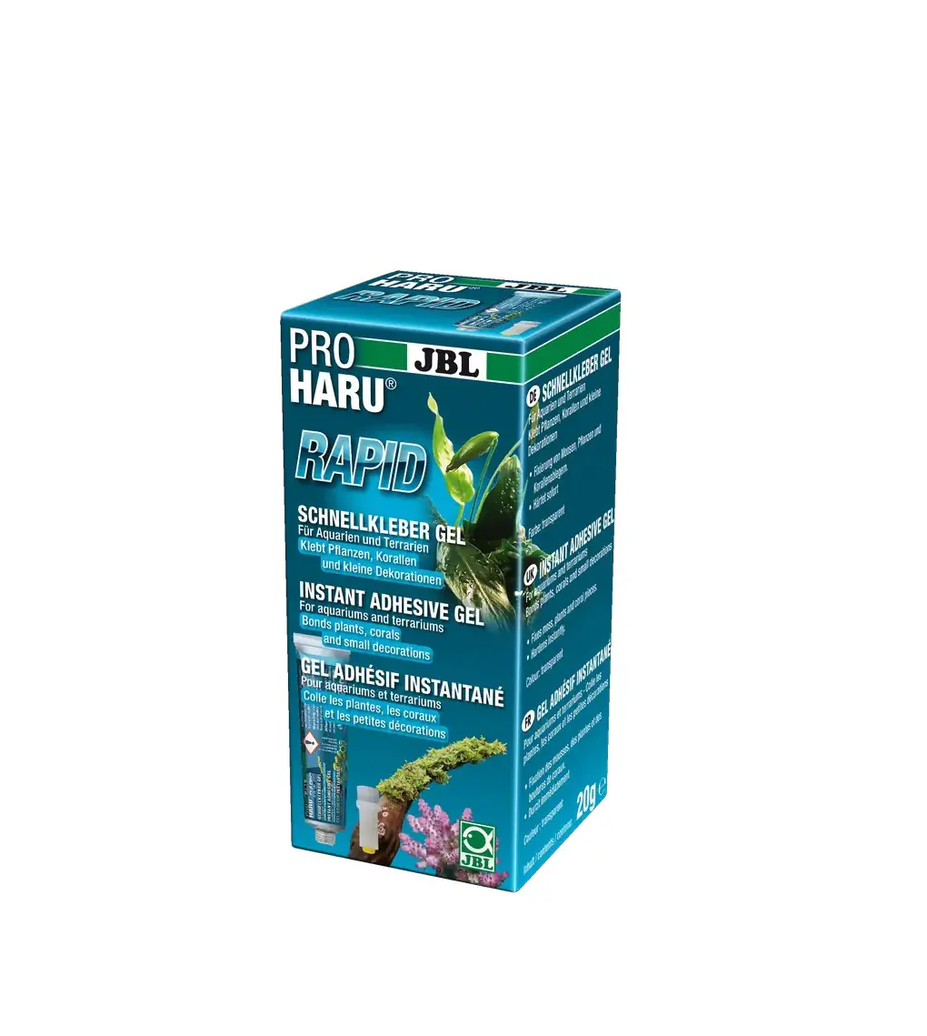 JBL Aquarium Kleber Roharu Rapid transparent 20 g