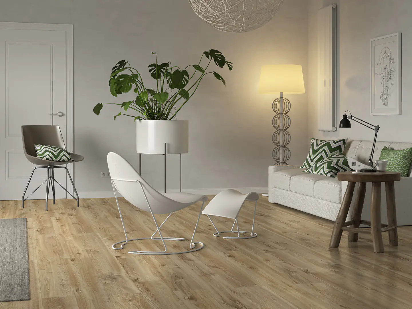 Classen Laminat Eiche Avana Landhausdiele inkl. 2 mm Trittschall