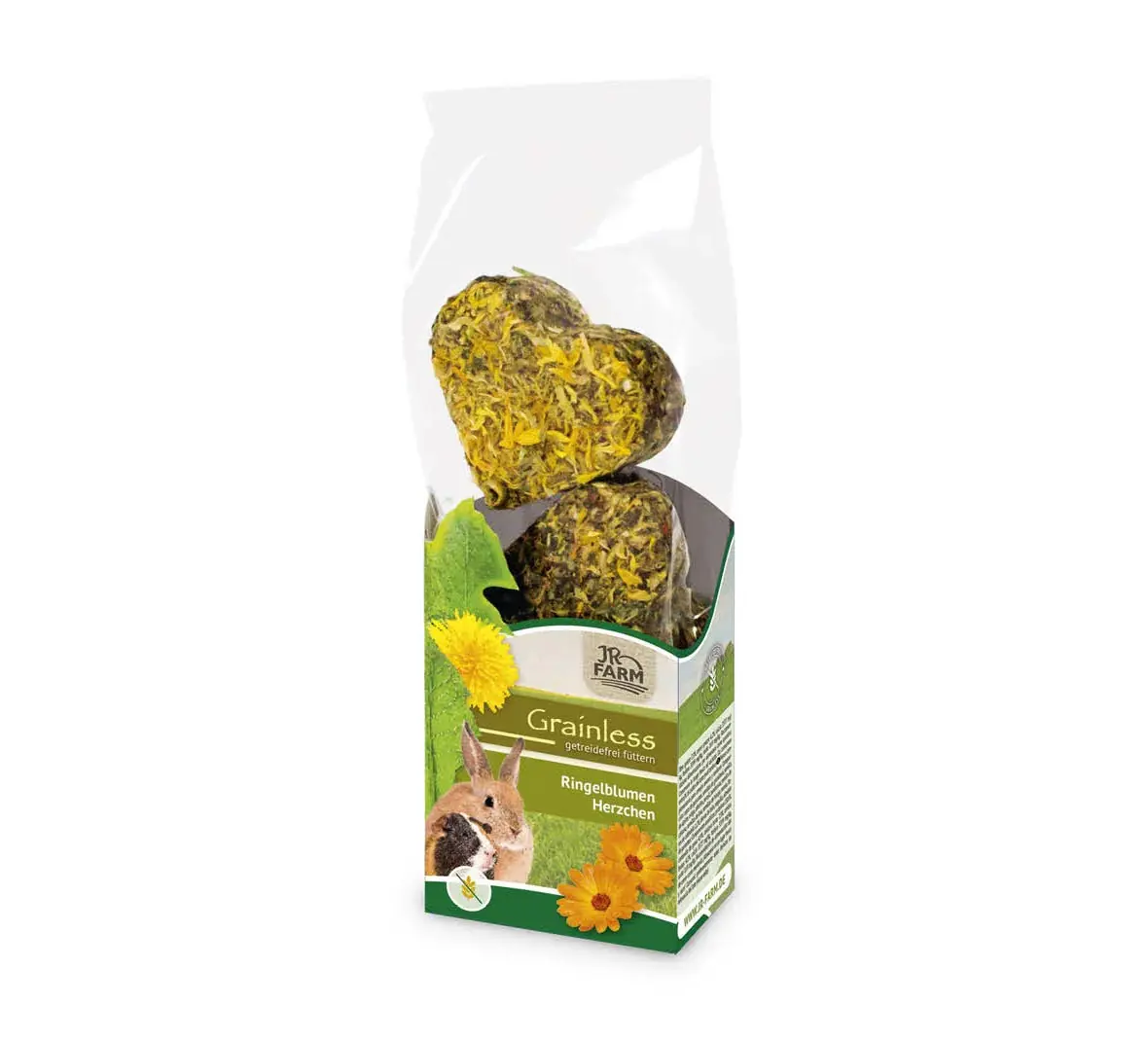 JR Farm Grainless Nagersnack 105 g Herzen