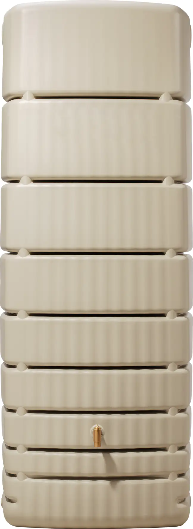 4rain Regenwasser-Wandtank Slim sandbeige 650 L