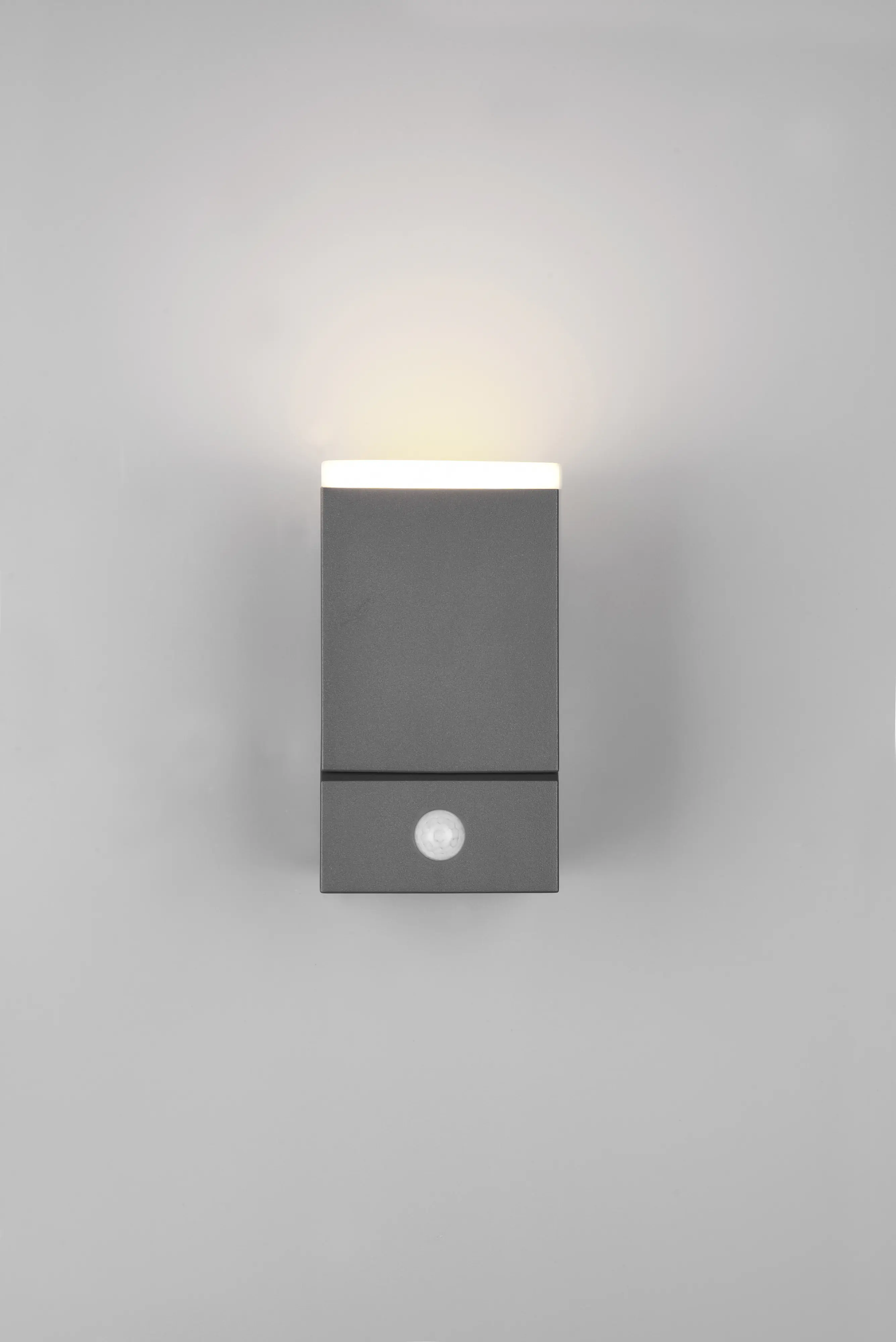 Trio LED Wandleuchte Avon innen/außen anthrazit standby 7W warmweiß