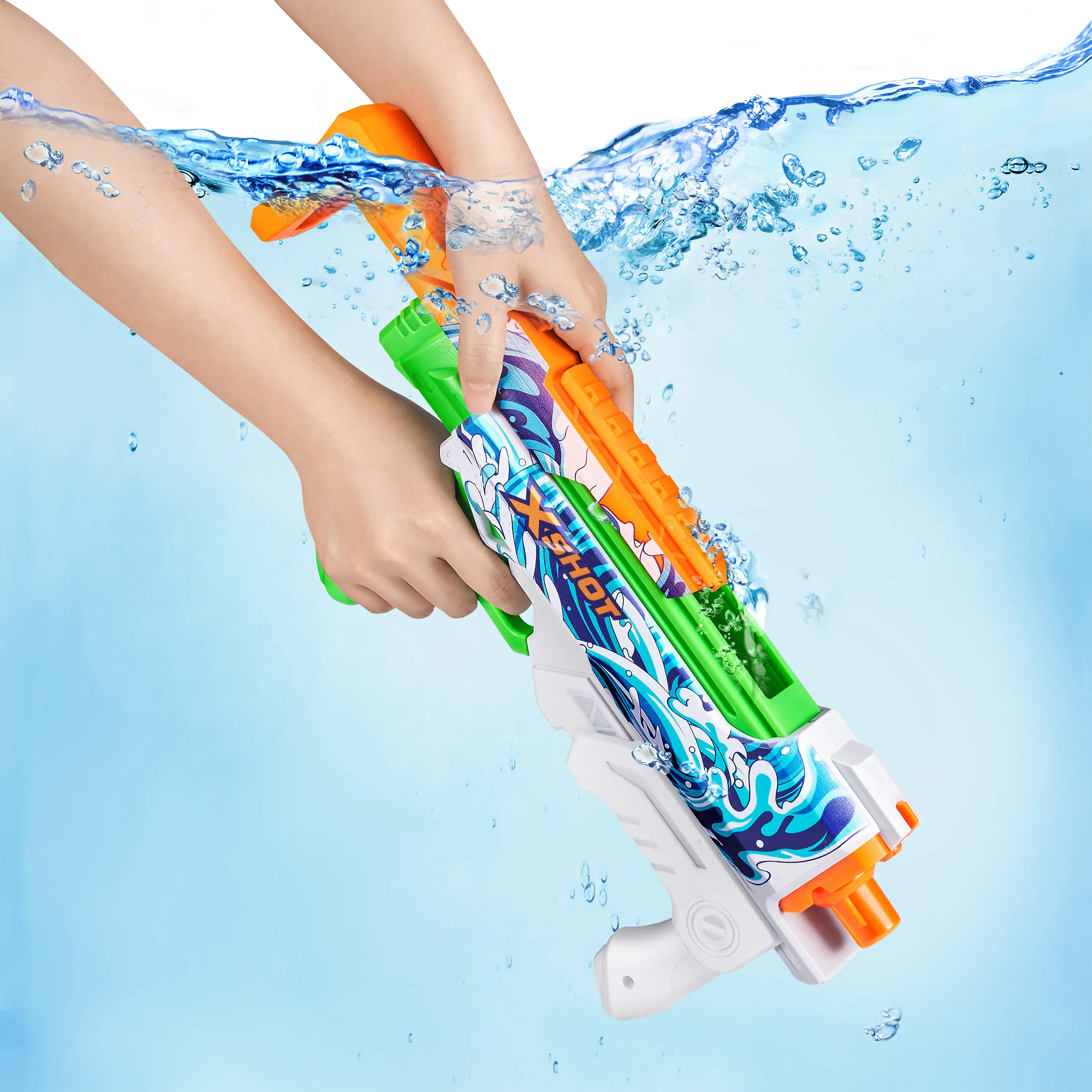 Zuru Wasserpistole X-Shot Skins Hyperload Water Fast Fill