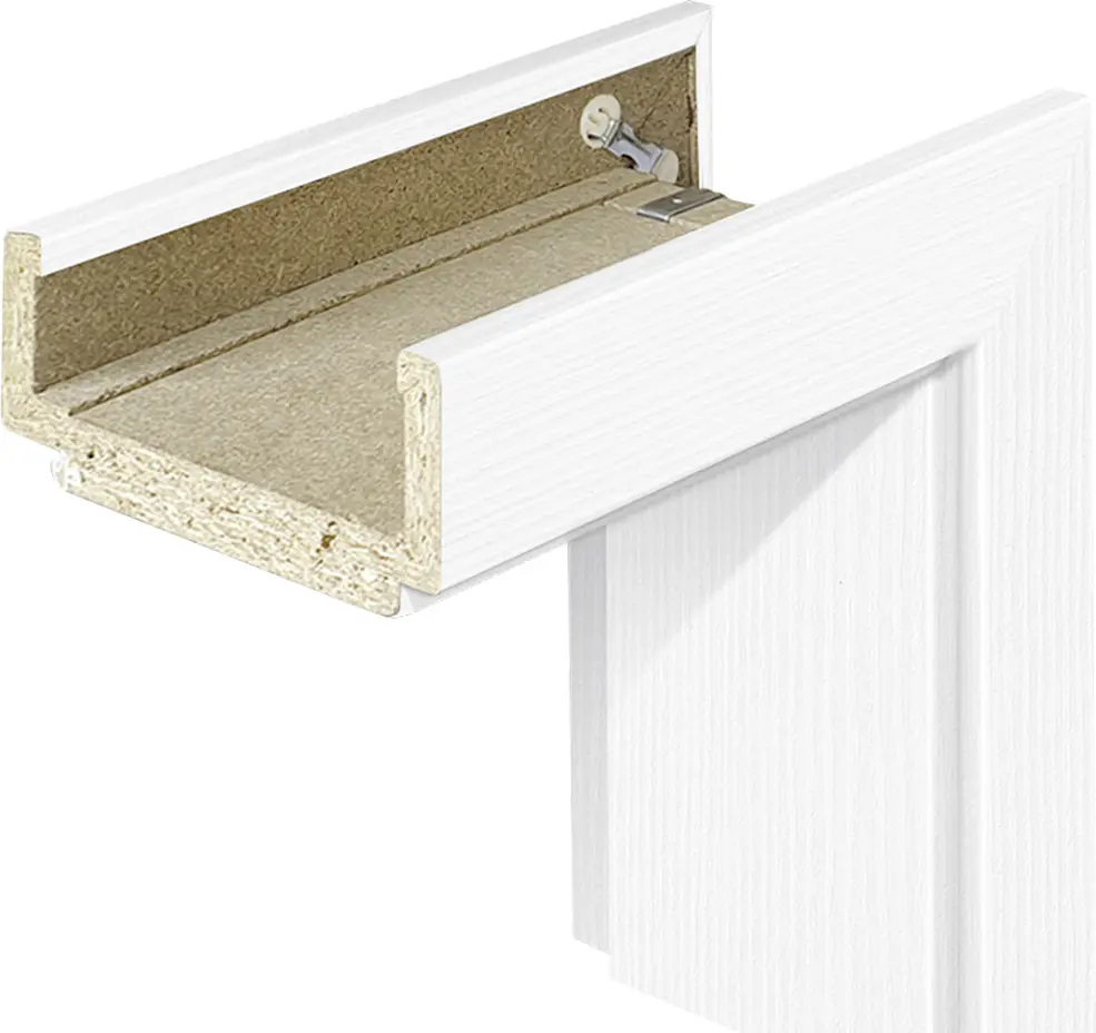 Borne Zarge CPL Masera weiß 86 cm DIN rechts