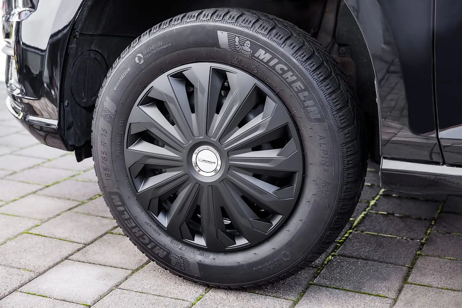 Michelin Radzierblenden Fabienne 40 cm (16 Zoll) schwarz 4 Stück
