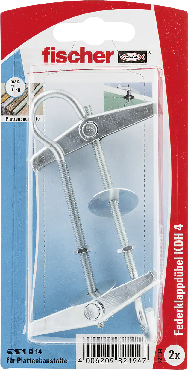 Fischer Kippdübel KDH 14.0 x 95 mm - 2 Stück