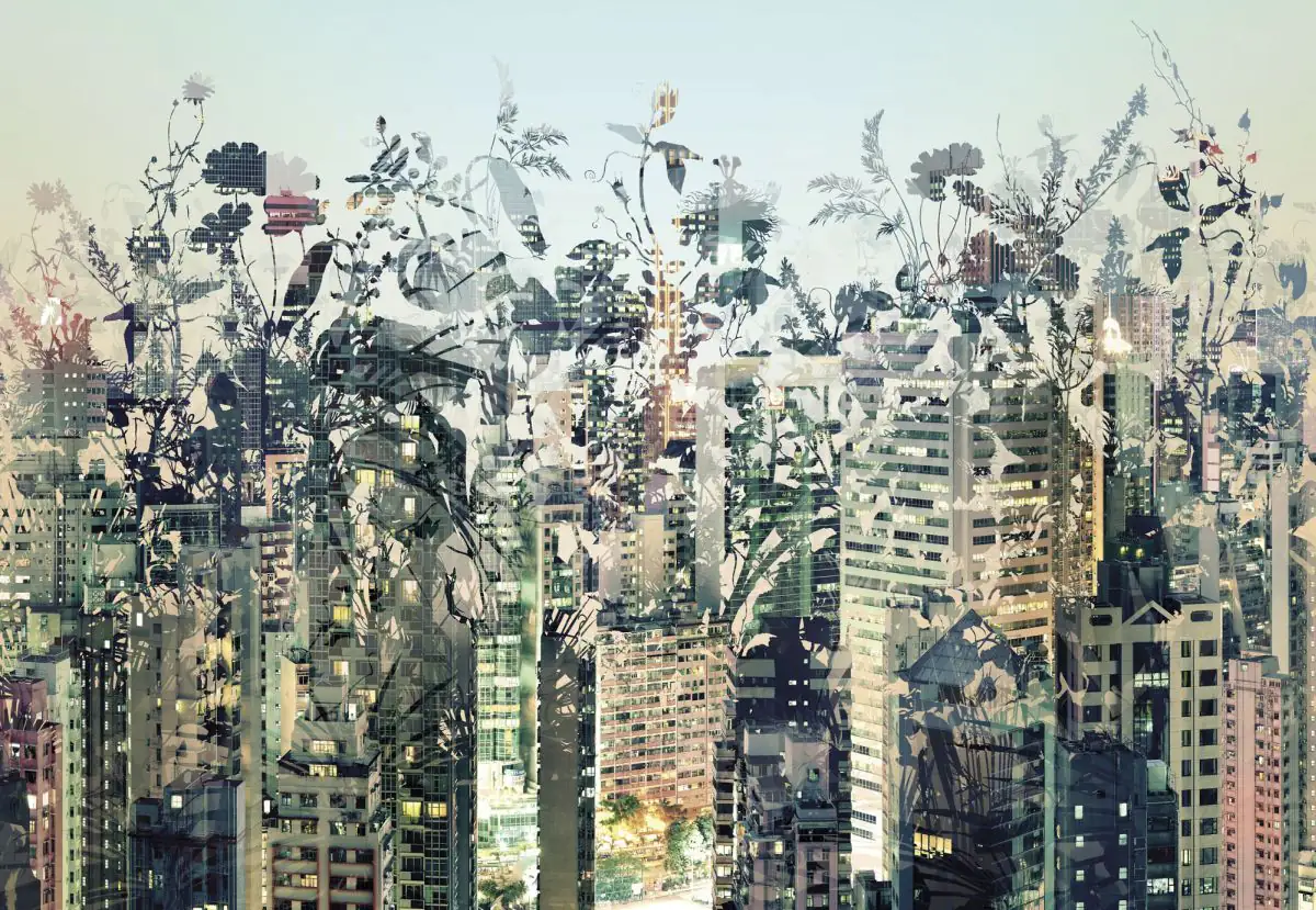 Komar Fototapete Urban Jungle 368 x 254 cm 