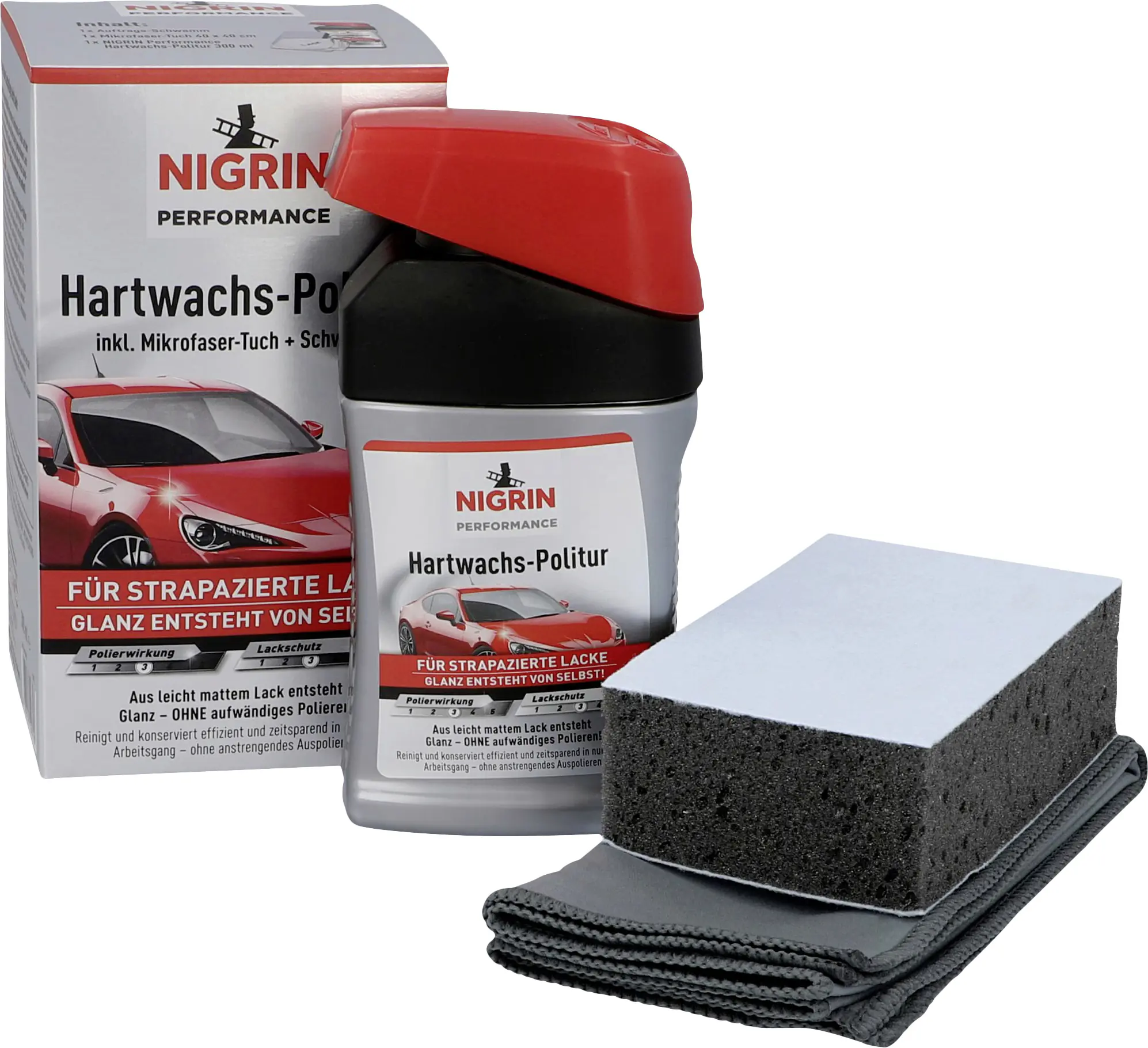 Nigrin Performance Hartwachs-Politur Turbo 300ml