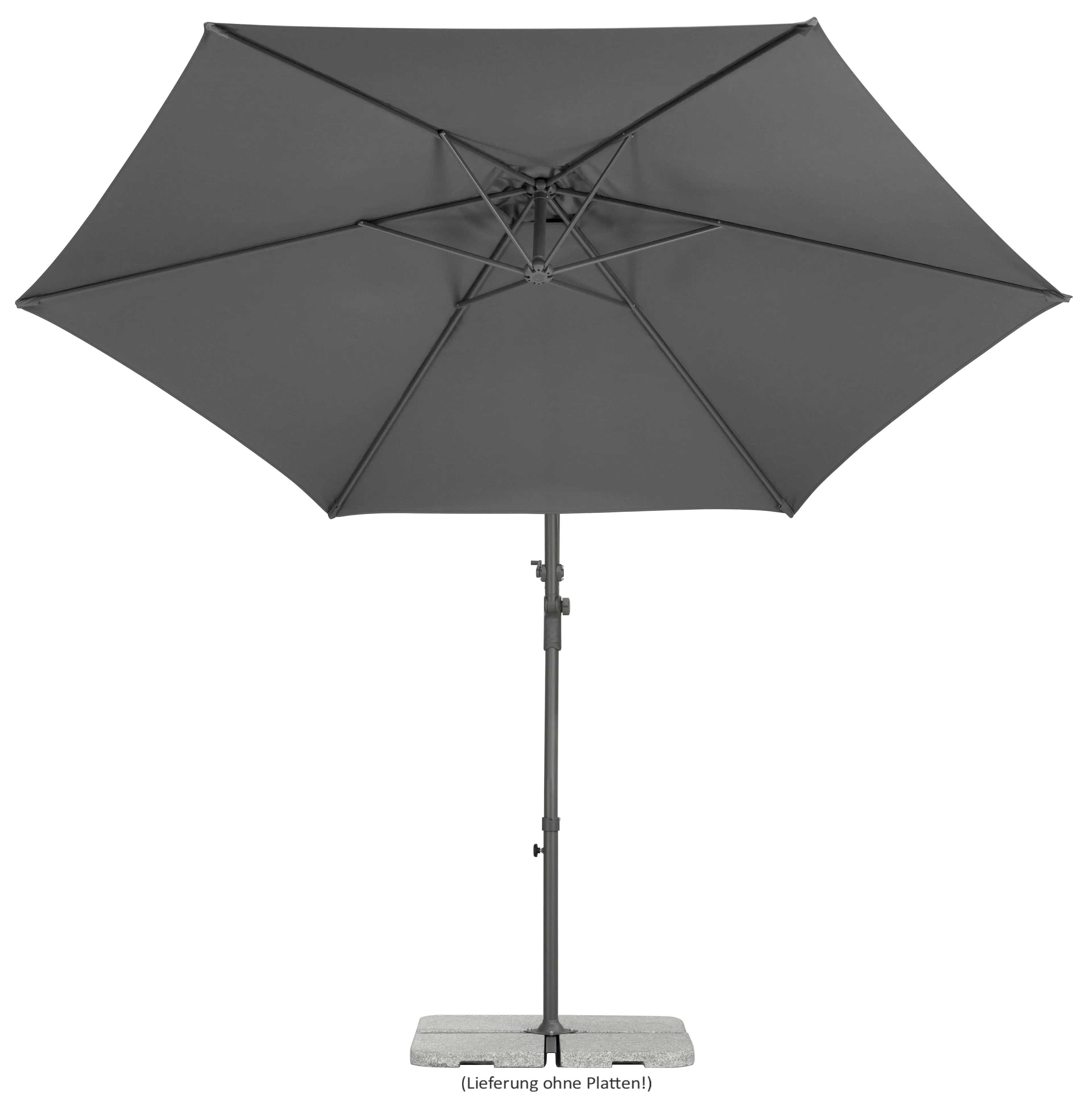 Schneider Ampelschirm Genua anthrazit Ø 300 cm