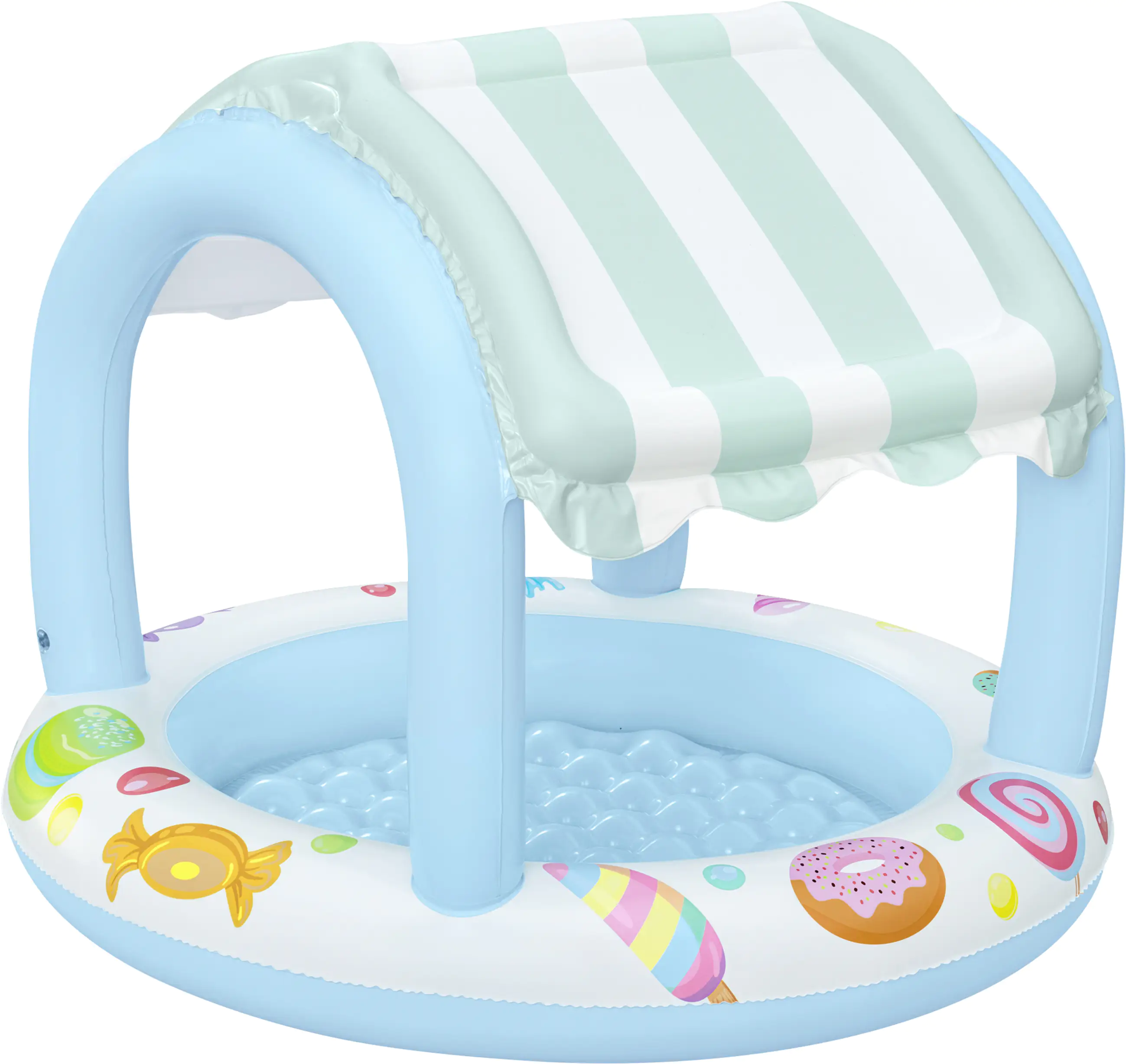 Bestway Planschbecken Sweet Shope mit Dach Ø 104 x 84 cm