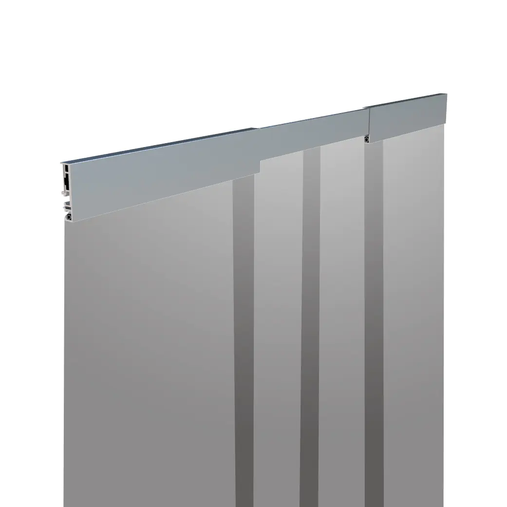 Primaster Fliegenschutz-Türvorhang Teleskop Alu 120 x 250 cm anthrazit 