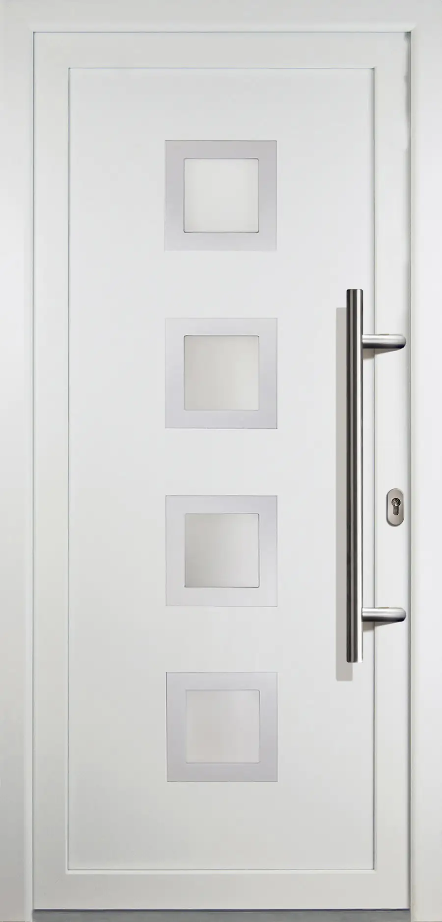 Meeth Haustür Signum PVC Modell 84 88 x 208 cm, DIN rechts, weiß