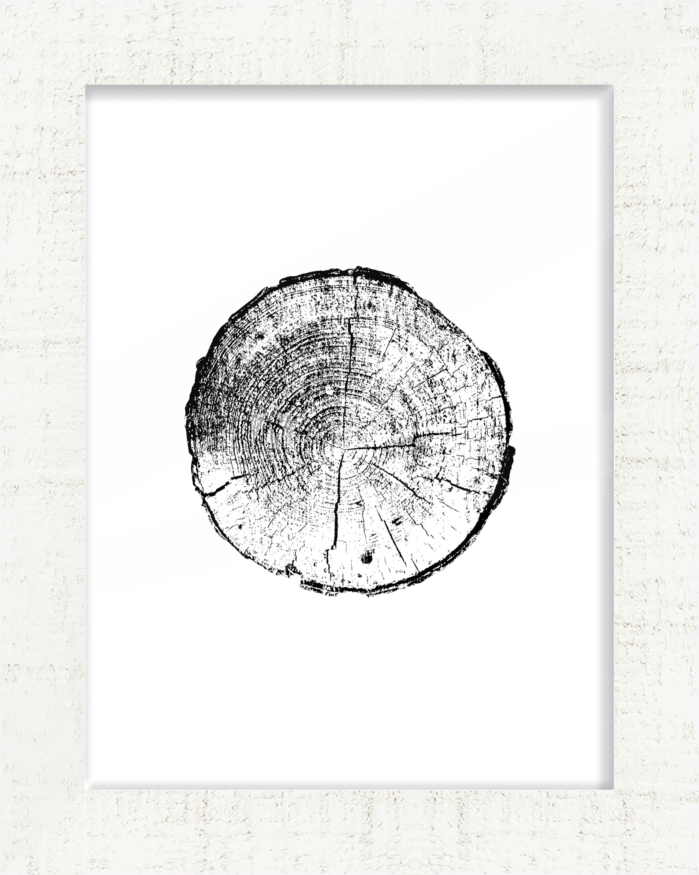 Holz Bilderrahmen Bern, weiß, 18 x 24 cm