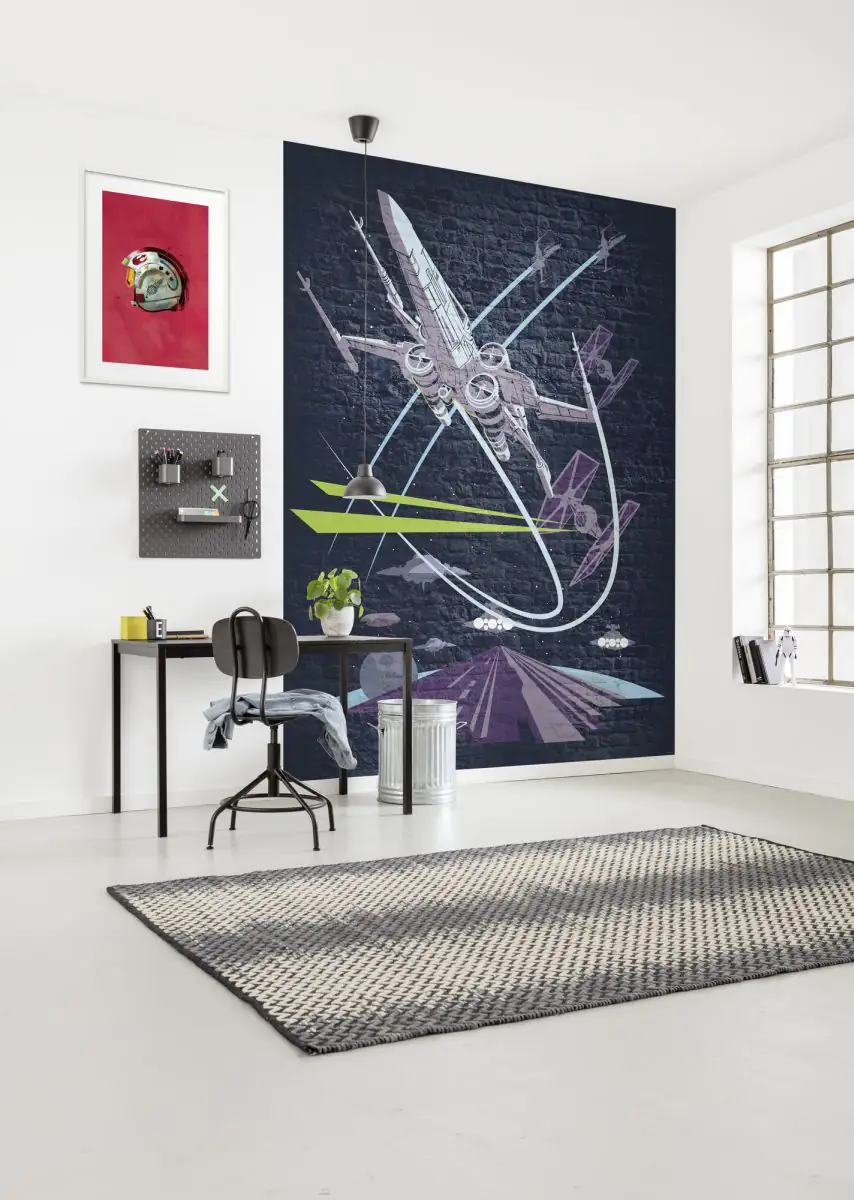 Komar Vlies Fototapete Star Wars Classic X-Wings 200 x 280 cm 
