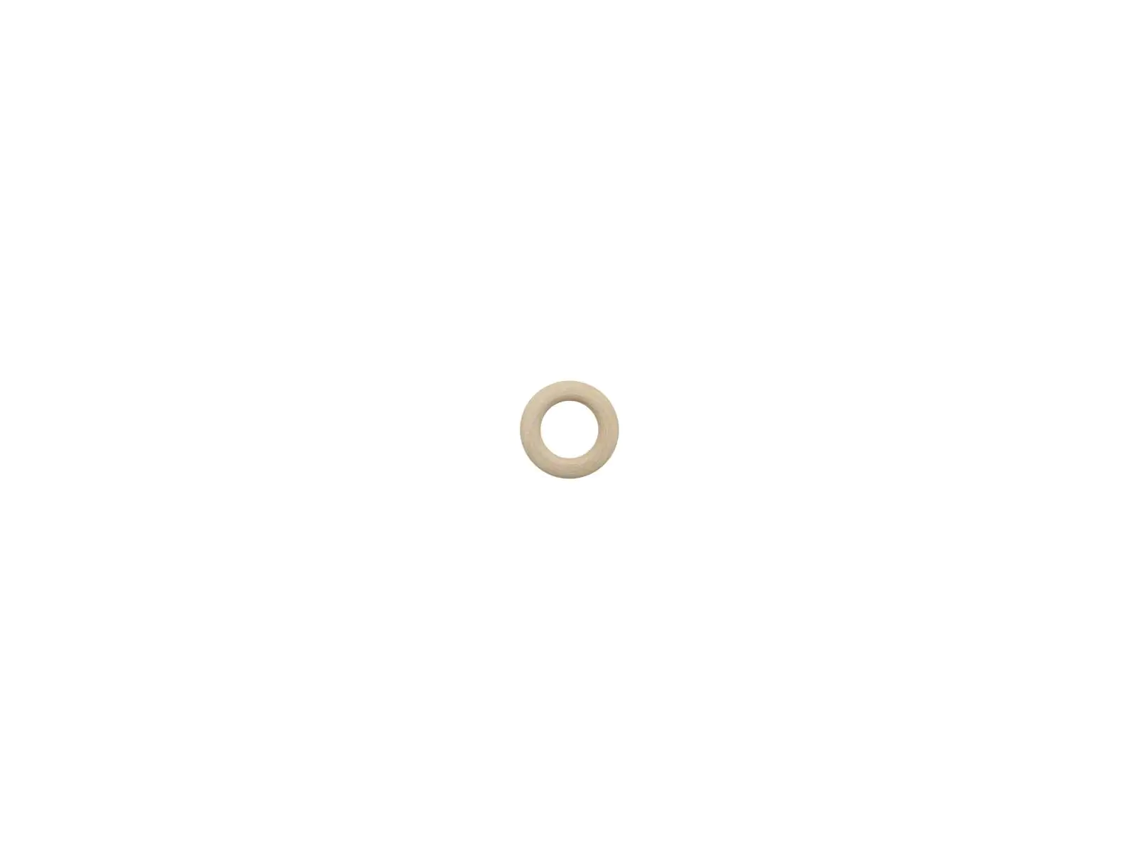 Glorex Holzring,40 x 7mm 6 Stück Farbe: natur