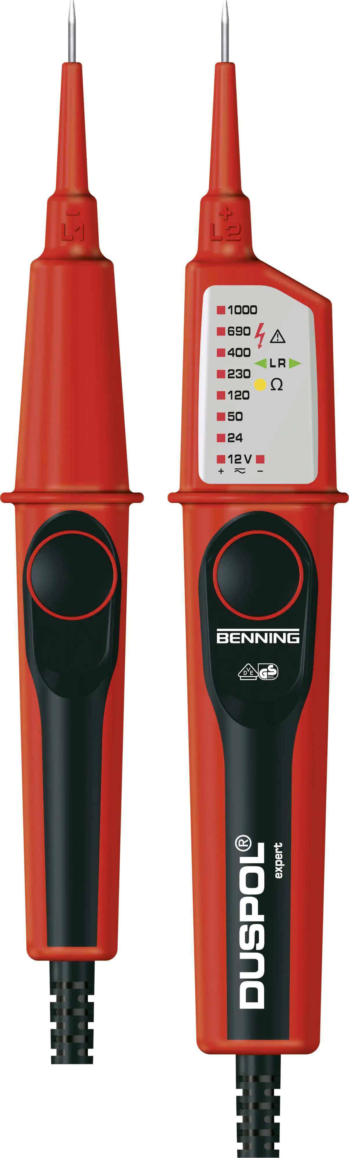 Benning Duspol Spannungs- und Durchgangsprüfer Cat III