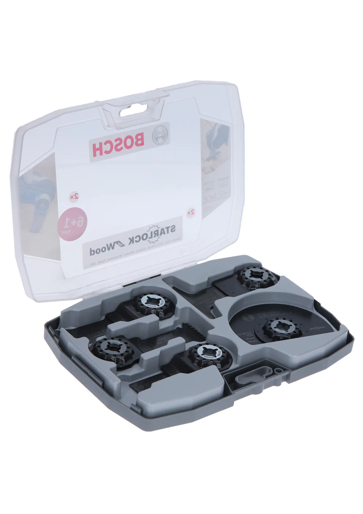 Bosch Sägeblätter Starlock Set Best of Wood 7-teilig