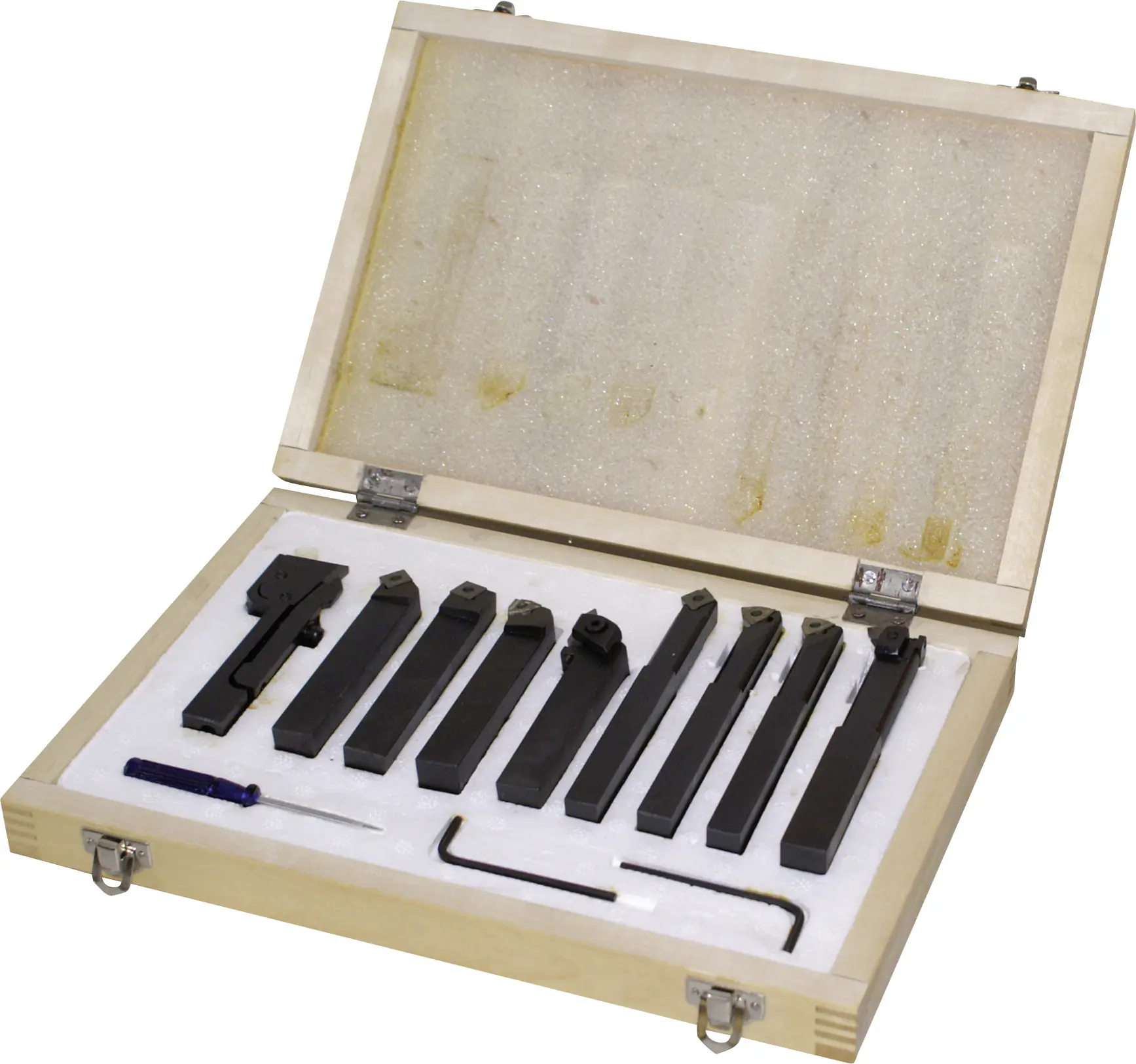 Holzmann Drehmeissel-Set Schaft 10 mm 9-teilig