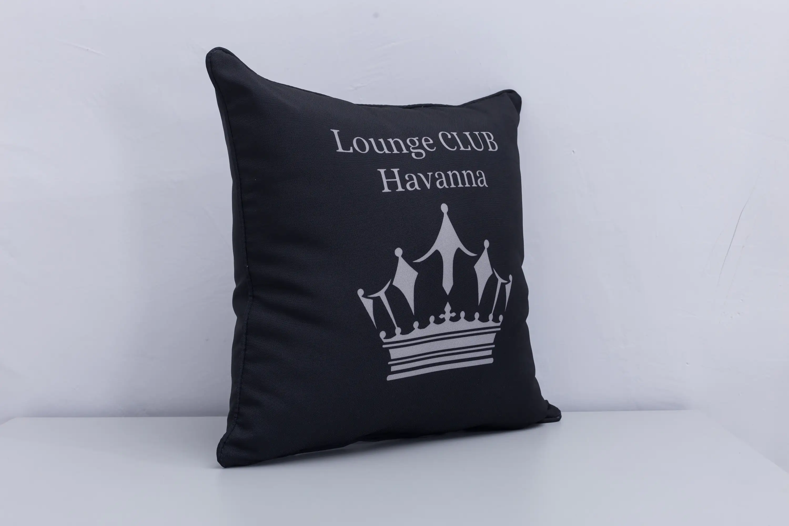 Primaster Kissen Lounge Club Havanna 45 x 45 cm, schwarz