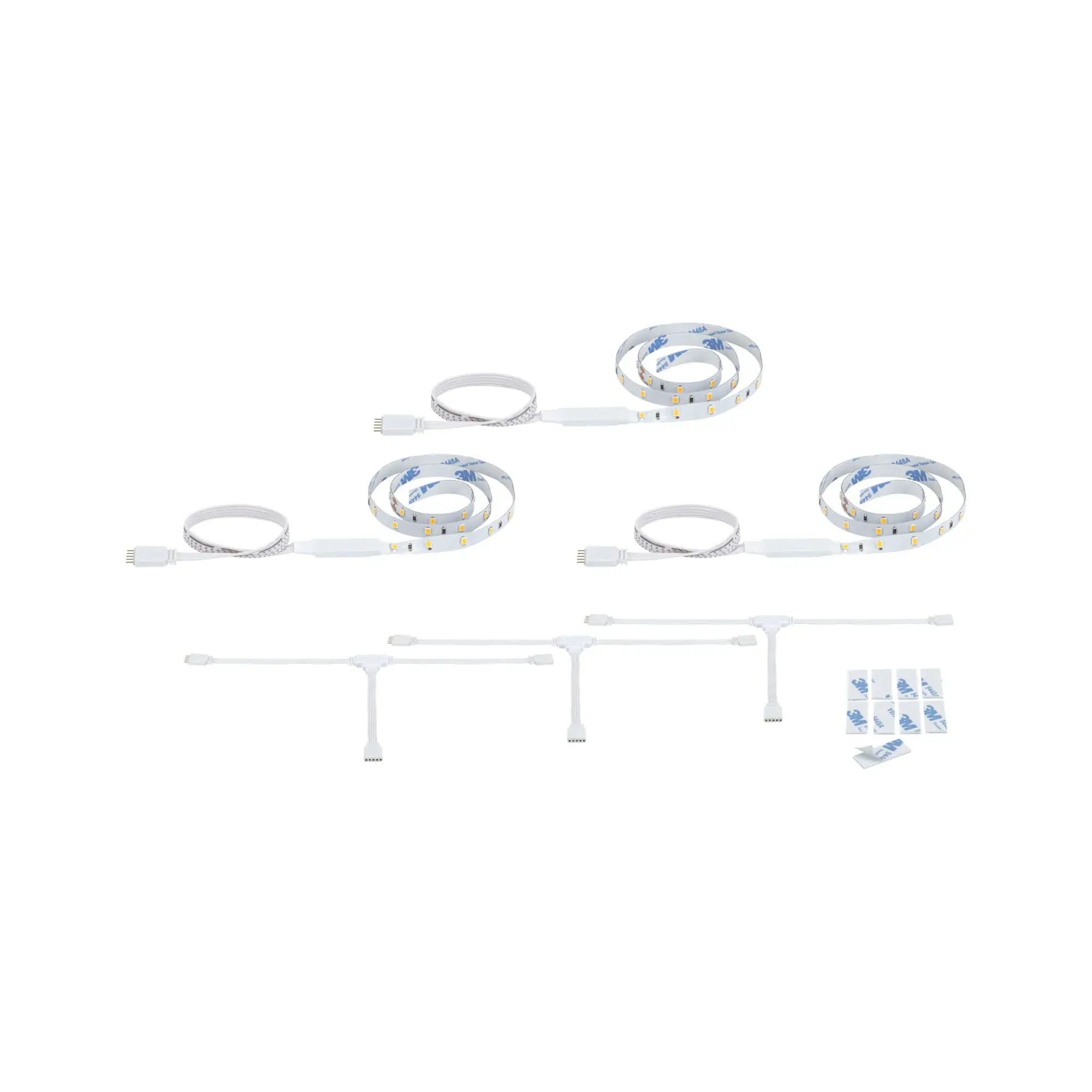 Paulmann LED-Streifen MaxLED 3 x 50 cm 0,3 W warmweiß weiß dimmbar