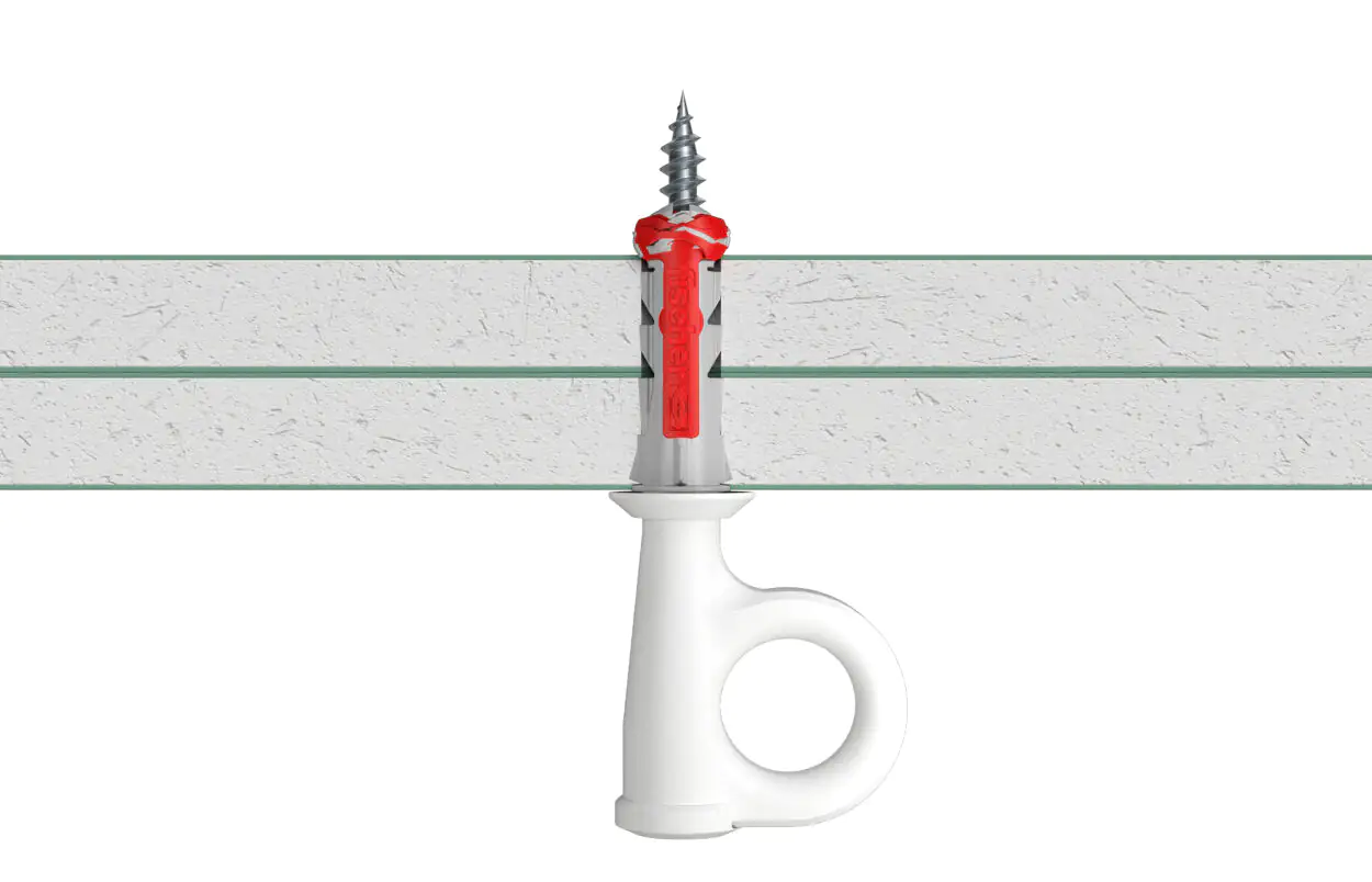 Fischer Dübel-Set Duopower 8.0 x 40 mm - 4 Stück