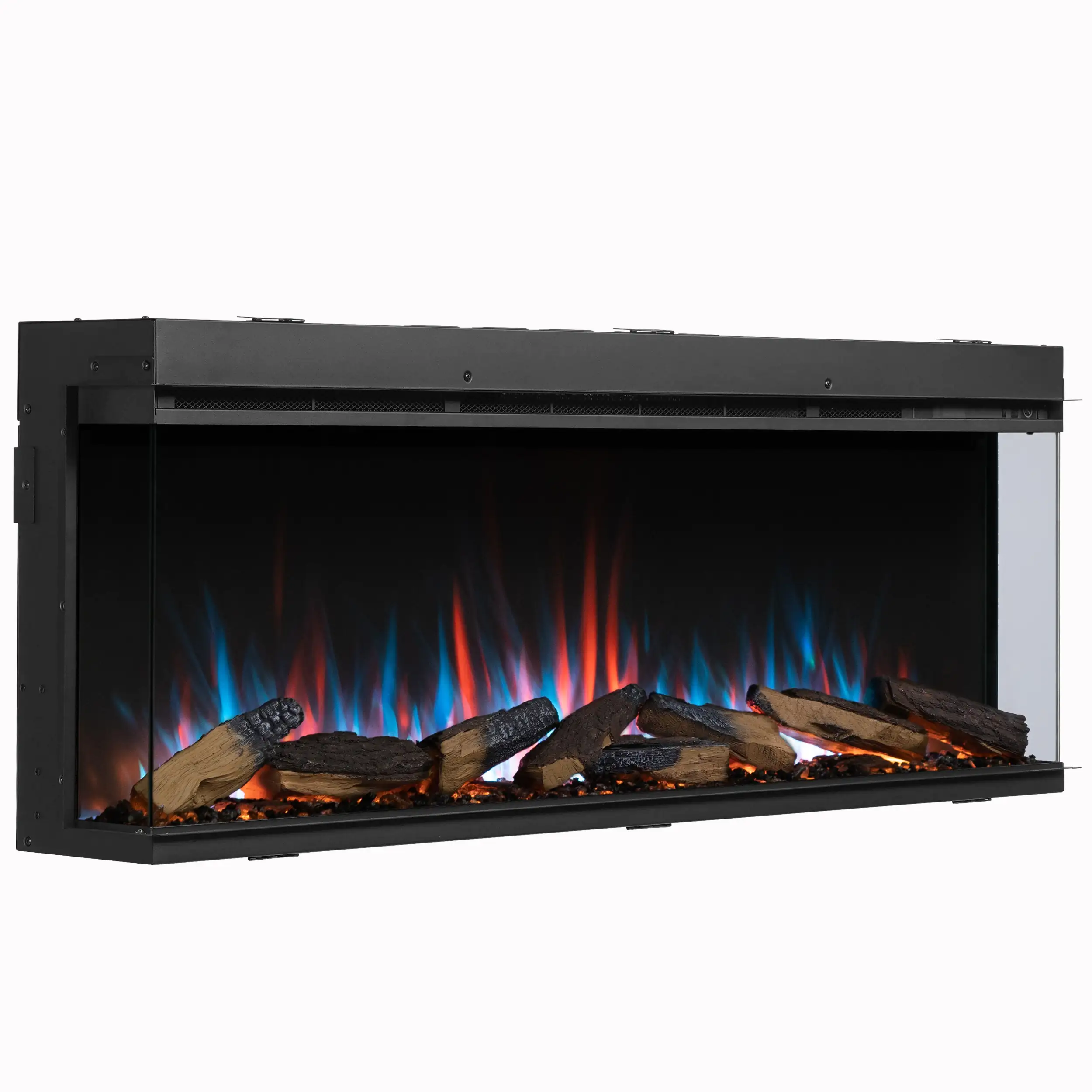 Balderia Elektrokamin schwarz Athena 52 1000/1500 Watt 49,5 x 132,8 cm