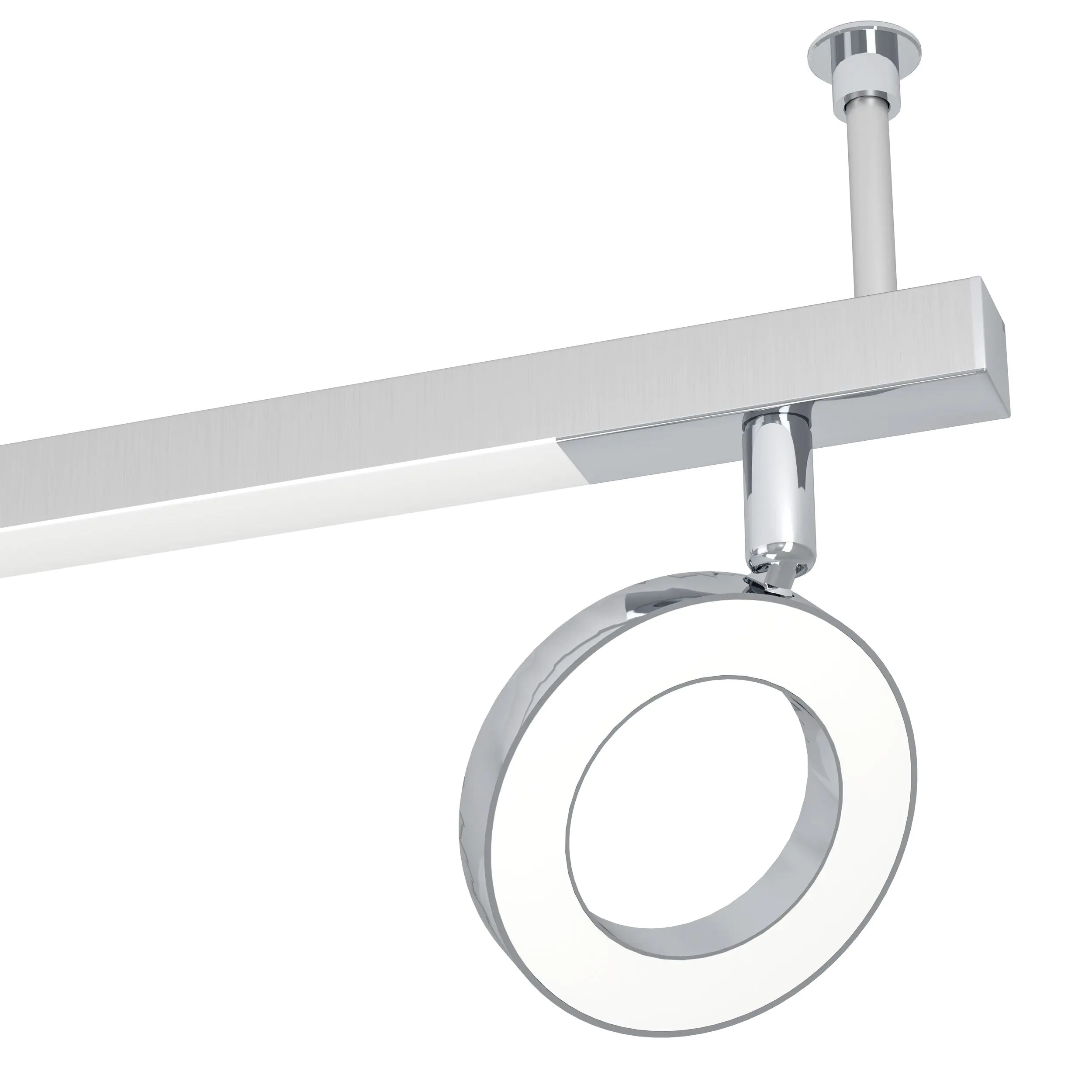 Eglo 4er LED Spot Cardillio 1 alu-chrom 98,5 x 8,5 cm warmweiß