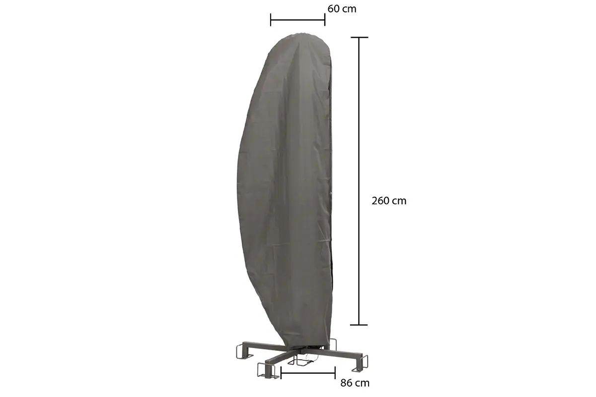 Winza Outdoor Covers Premium Schutzhülle Ampel und Freiarm Schirm Maße 260x60/86 cm Material PP MFY