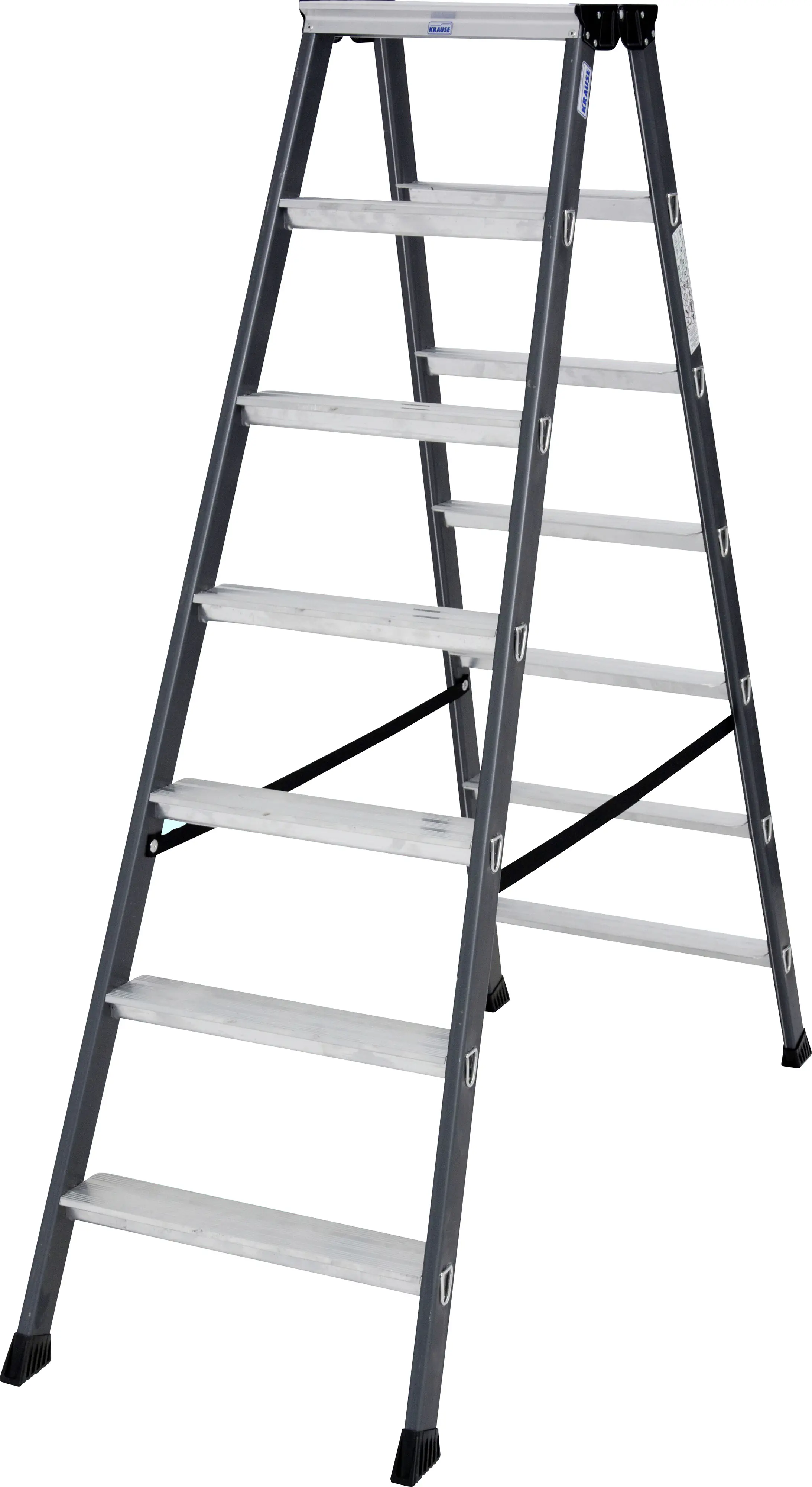 Krause Aluminium-Doppelleiter MONTO SePro D 3,05 m